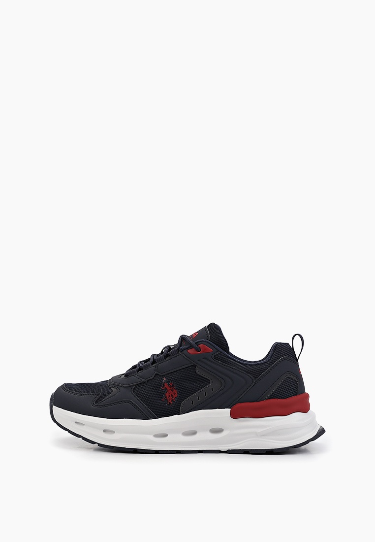 Кроссовки U.S. Polo Assn. Полнота F (6), цвет: синий, MP002XM00MM6 ...
