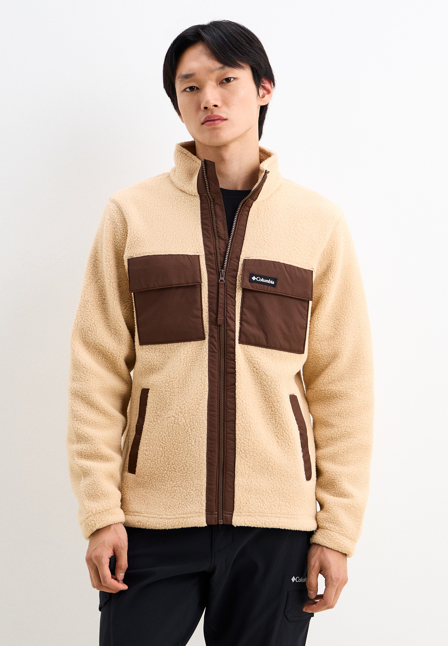 ファミュ Олимпийка Columbia Juniper Peak™ Full Zip Fleece, цвет: бежевый