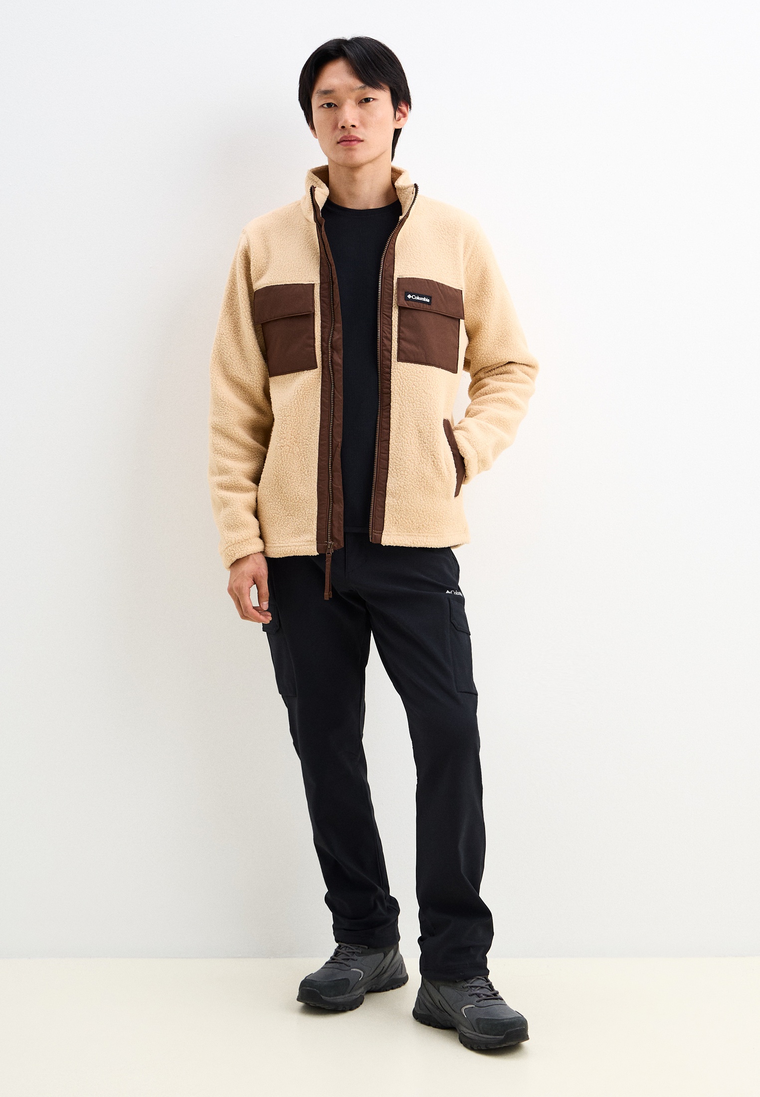 ファミュ Олимпийка Columbia Juniper Peak™ Full Zip Fleece, цвет: бежевый