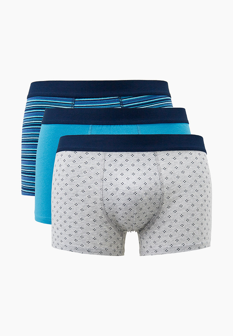 Трусы 3 шт. Zolla Boxers briefs, цвет: голубой, MP002XM0470K — купить в ...