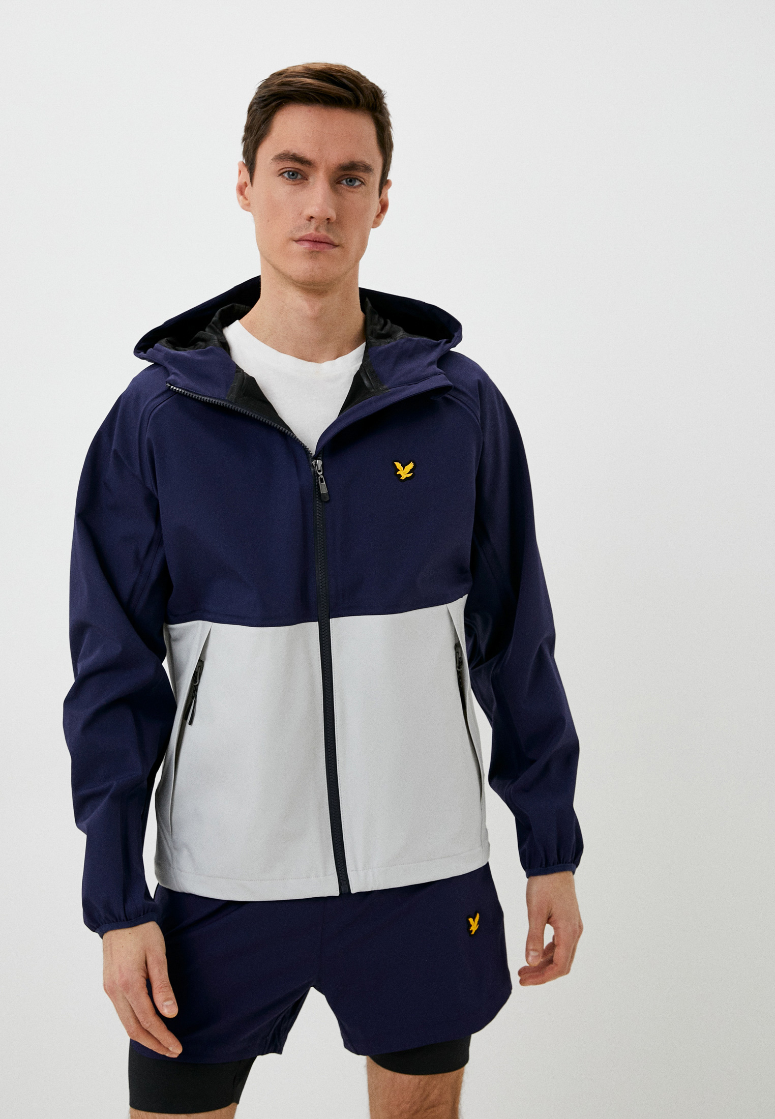 Ветровка Lyle & Scott Energy Jacket, цвет: синий, MP002XM082FM — купить ...