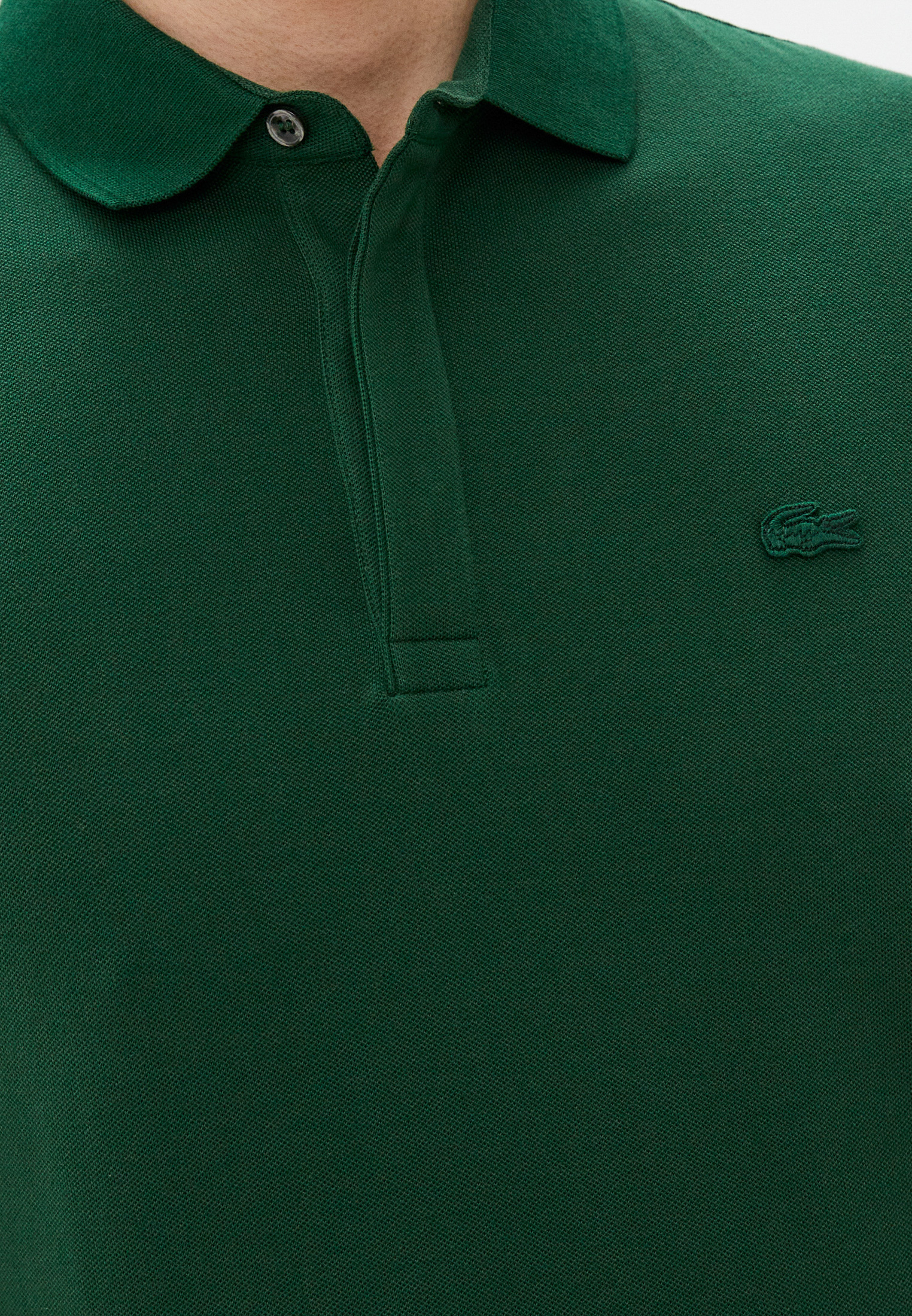 Polo lacoste clearance vert