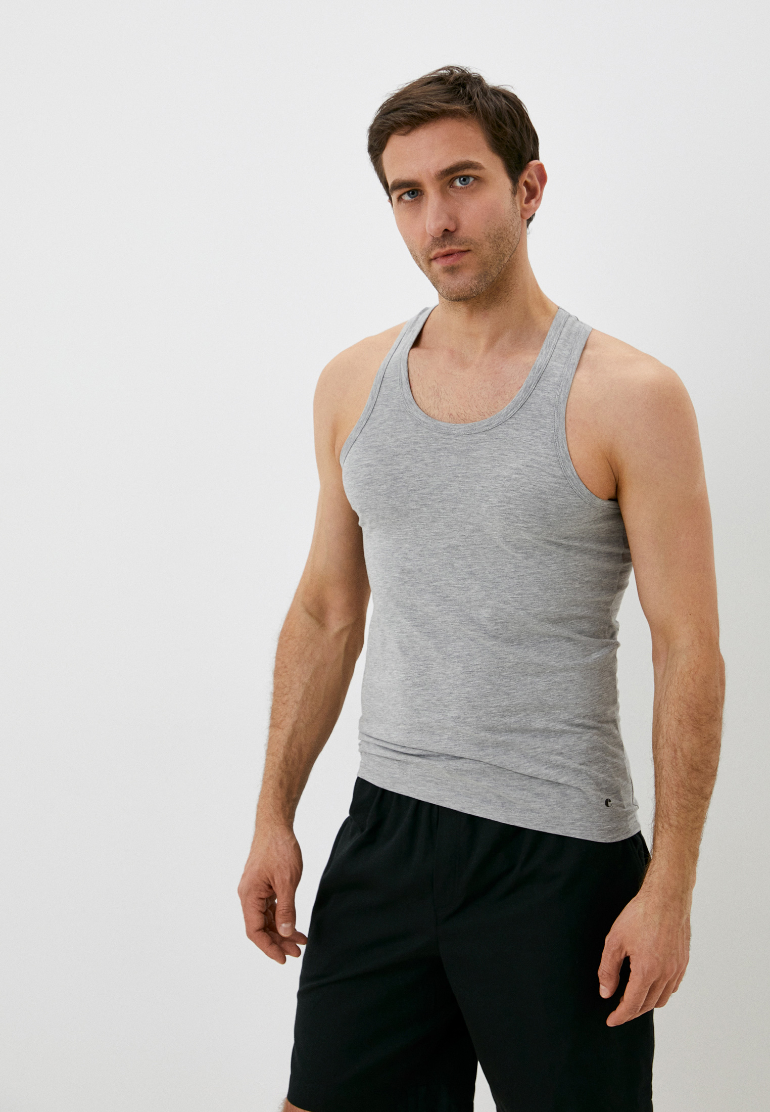 Купить Майку Мужскую Серую