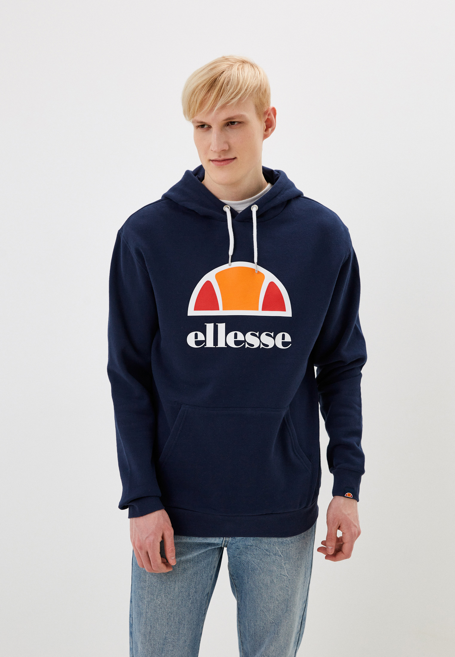 Худи Ellesse Dahryl OH Hoody NAVY, цвет: синий, MP002XM08FFH — купить в ...