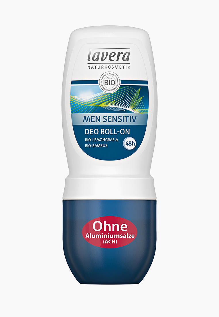 Дезодорант Lavera MEN 24 ч для чувствительной кожи, 50 мл, цвет ...
