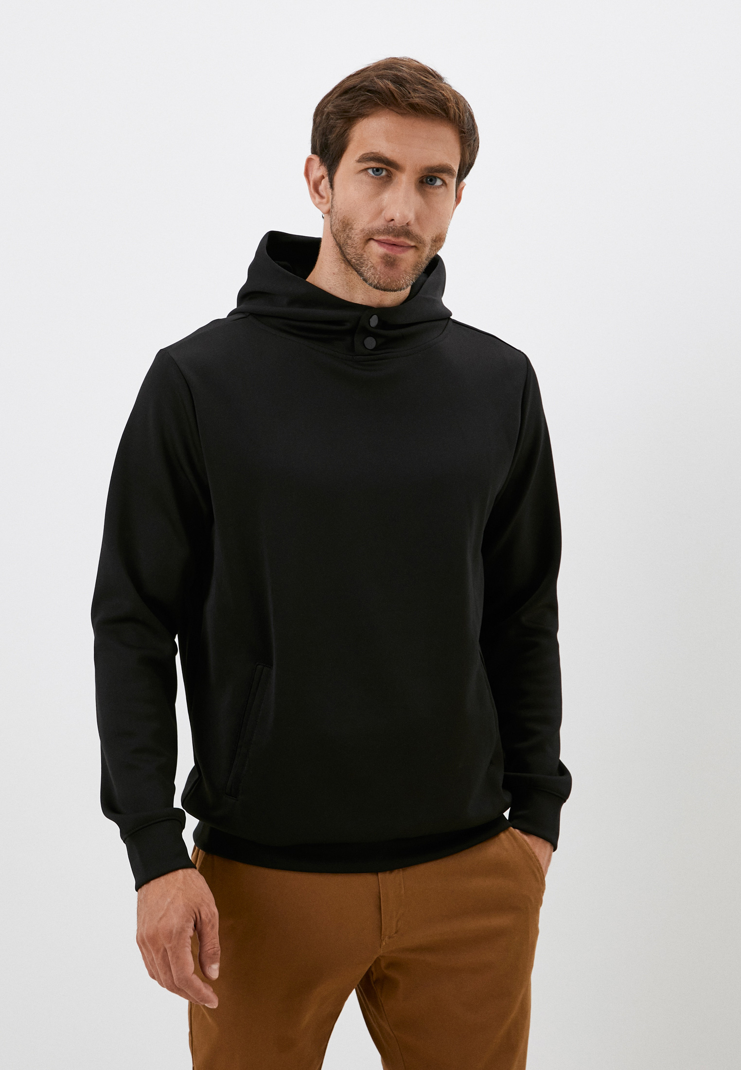 Худи O'stin, цвет: черный, MP002XM08MXP — купить в интернет-магазине Lamoda