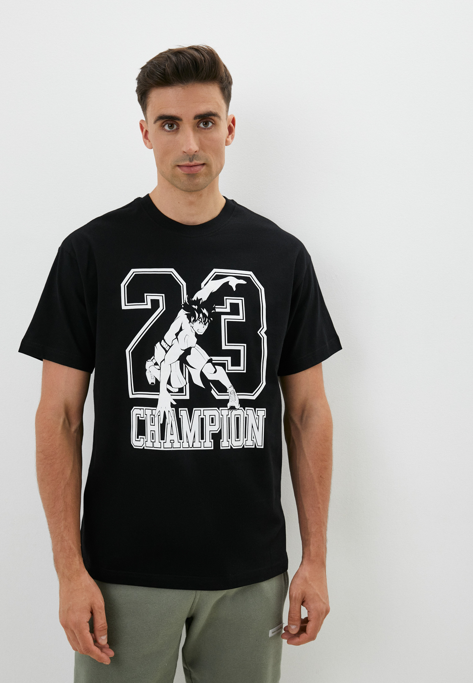 Футболка Gloria Jeans, цвет: черный, MP002XM08ODB — купить в интернет ...