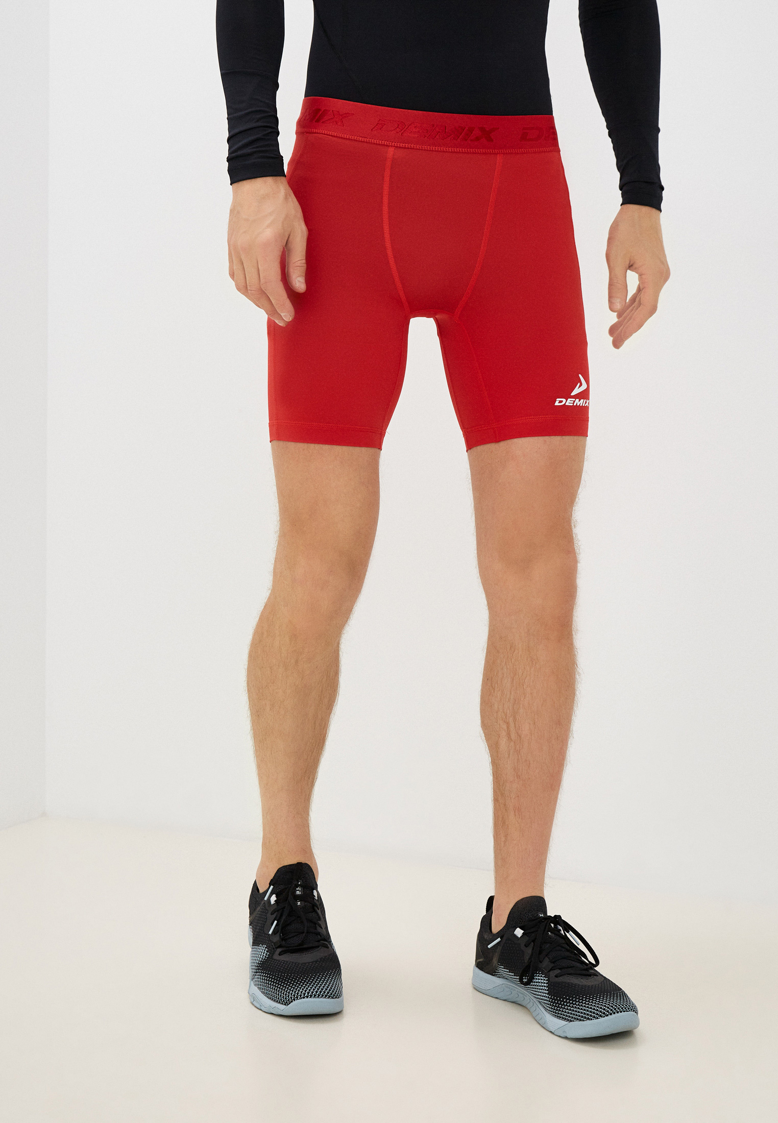 Шорты компрессионные Demix, цвет: красный, MP002XM08RJG — купить в ...