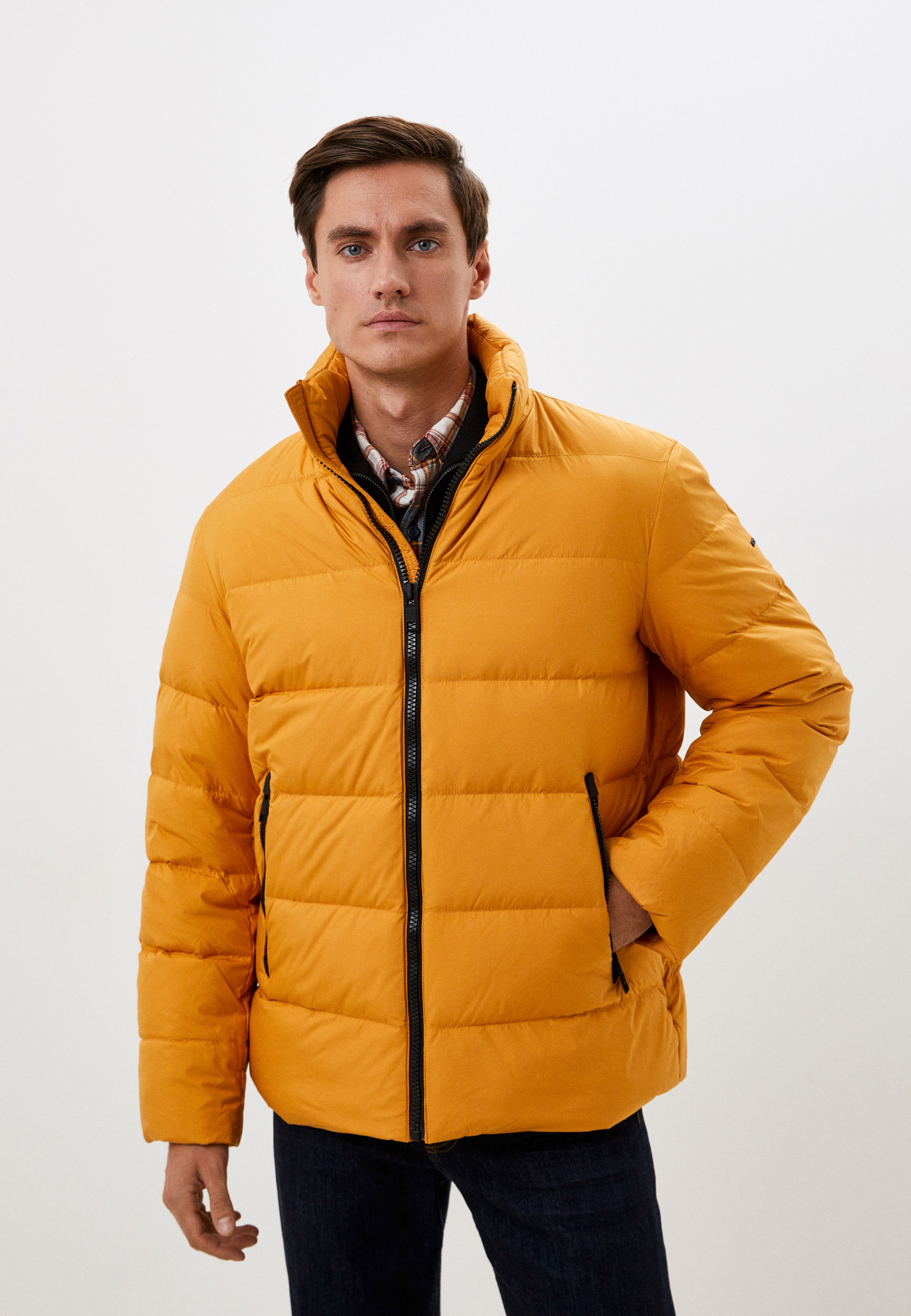 Пуховик Baon, цвет: оранжевый, XD001XM002S7 — купить в интернет ...