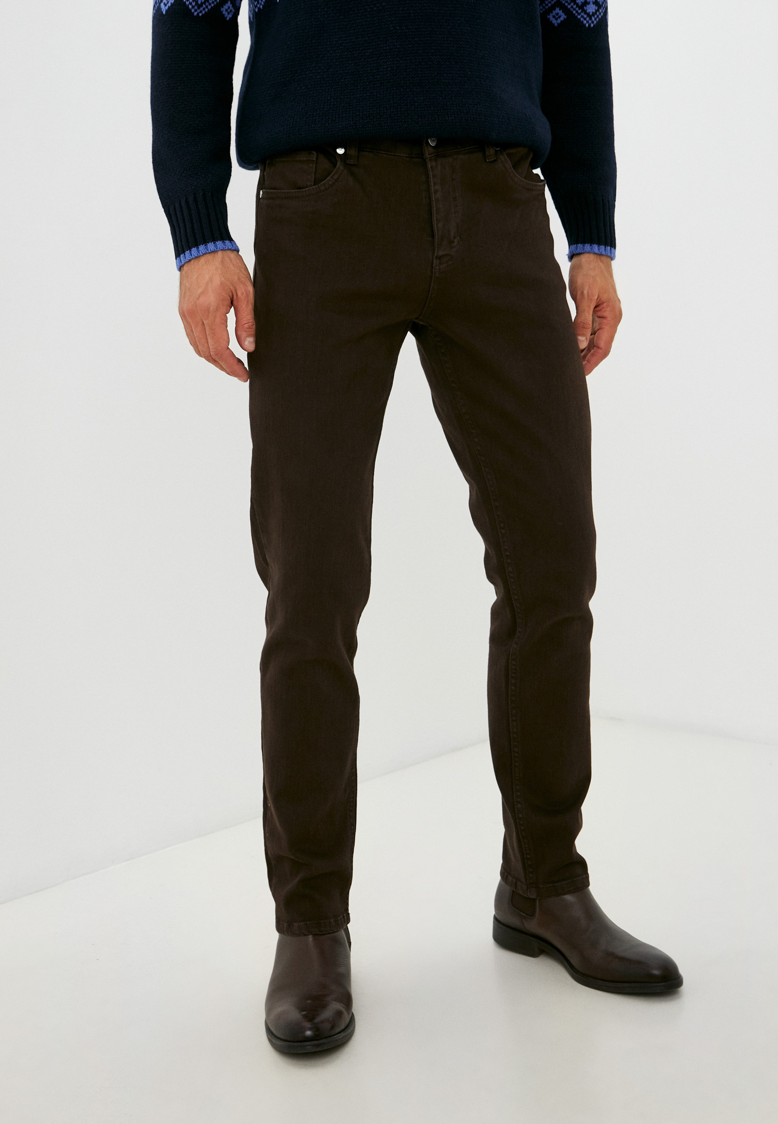 Джинсы Mossmore Slim fit, цвет: коричневый, MP002XM08VAP — купить в ...