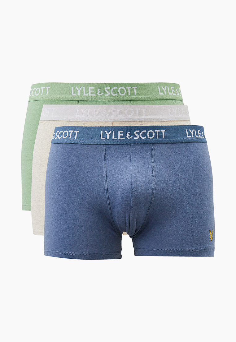 Трусы 3 шт. Lyle & Scott BARCLAY, цвет: бежевый, MP002XM099JQ — купить ...