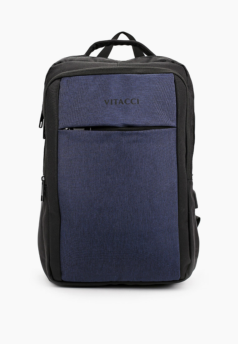 Рюкзак Vitacci, цвет: синий, MP002XM0A258 — купить в интернет-магазине Lamoda