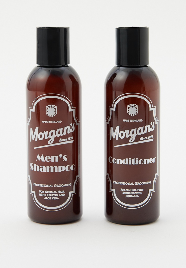 Набор для ухода за волосами Morgans 100 мл., 100 мл., цвет: прозрачный ...