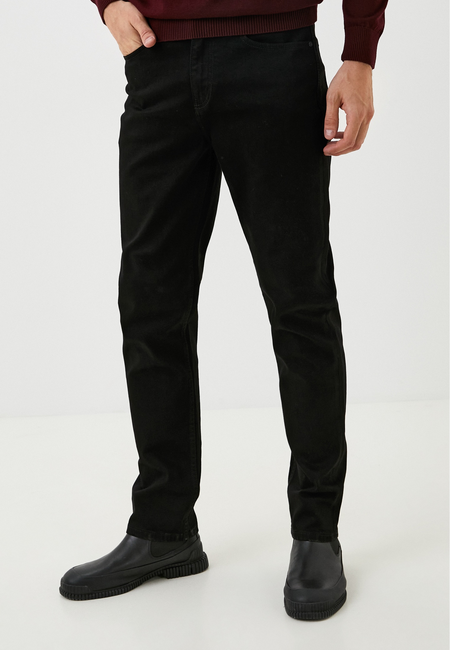 Джинсы Lyle & Scott Straight leg Jean, цвет: черный, MP002XM0B3SH ...