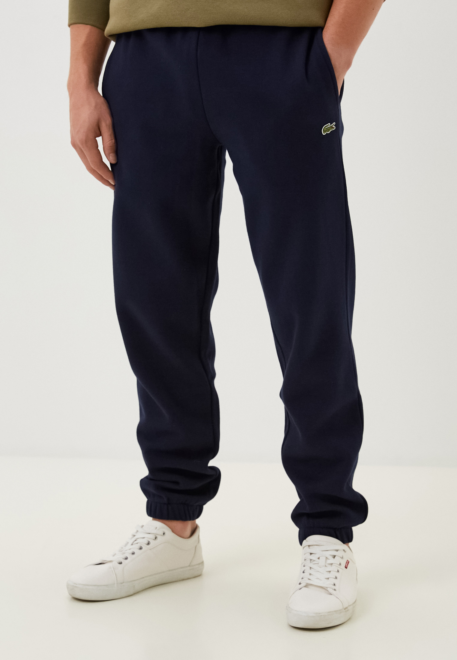 Jogging lacoste bleu hot sale