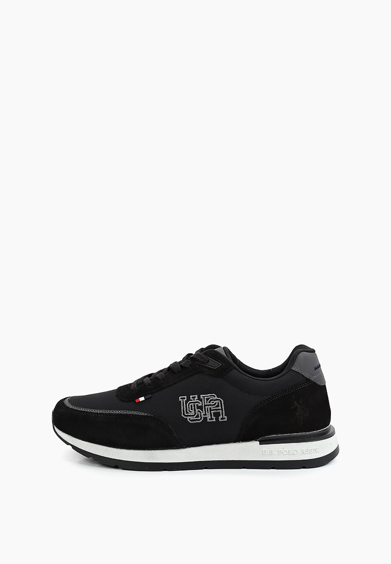 Кроссовки U.S. Polo Assn. Полнота F (6), цвет: черный, MP002XM0B6TL ...