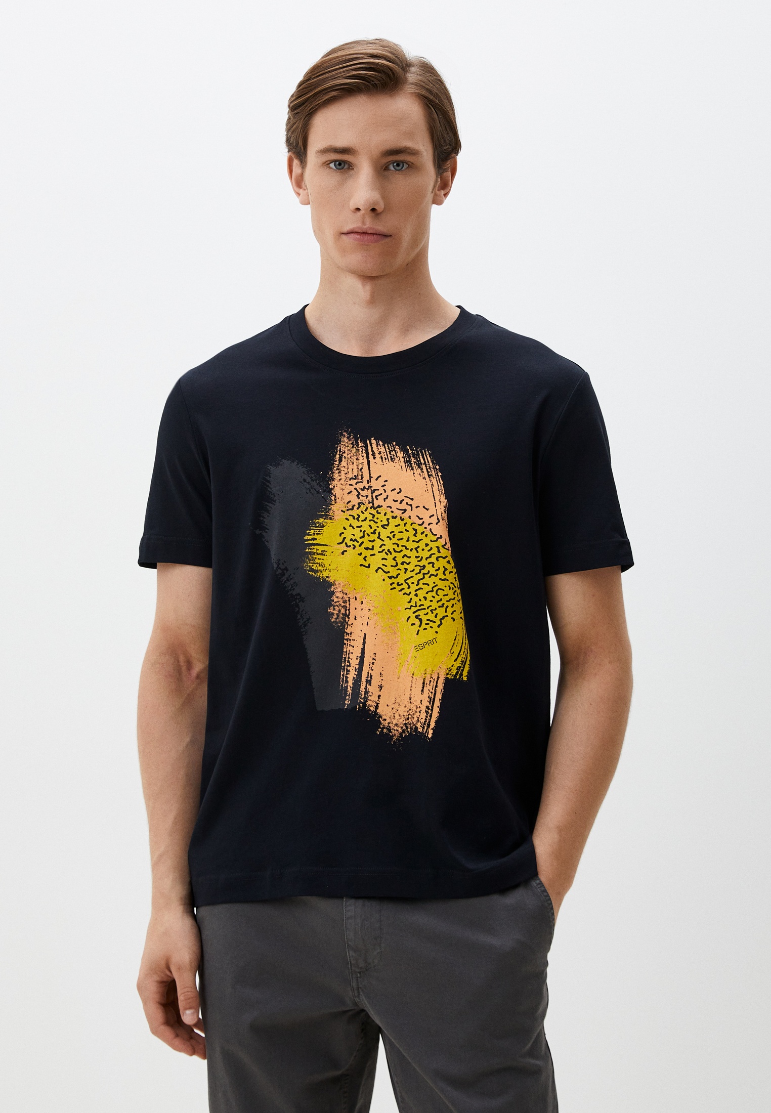 Футболка Esprit Lamoda Exclusive, цвет: черный, MP002XM0B8JX — купить в ...