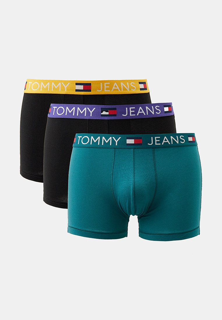 Трусы 3 шт. Tommy Hilfiger Lamoda Exclusive, цвет: бирюзовый ...