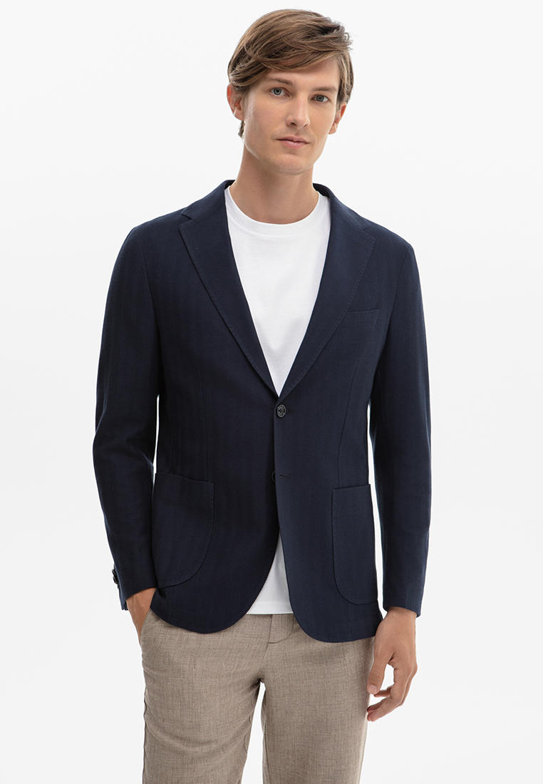 Пиджак Kanzler Slim fit, цвет: синий, XD001XM00I5V — купить в интернет ...