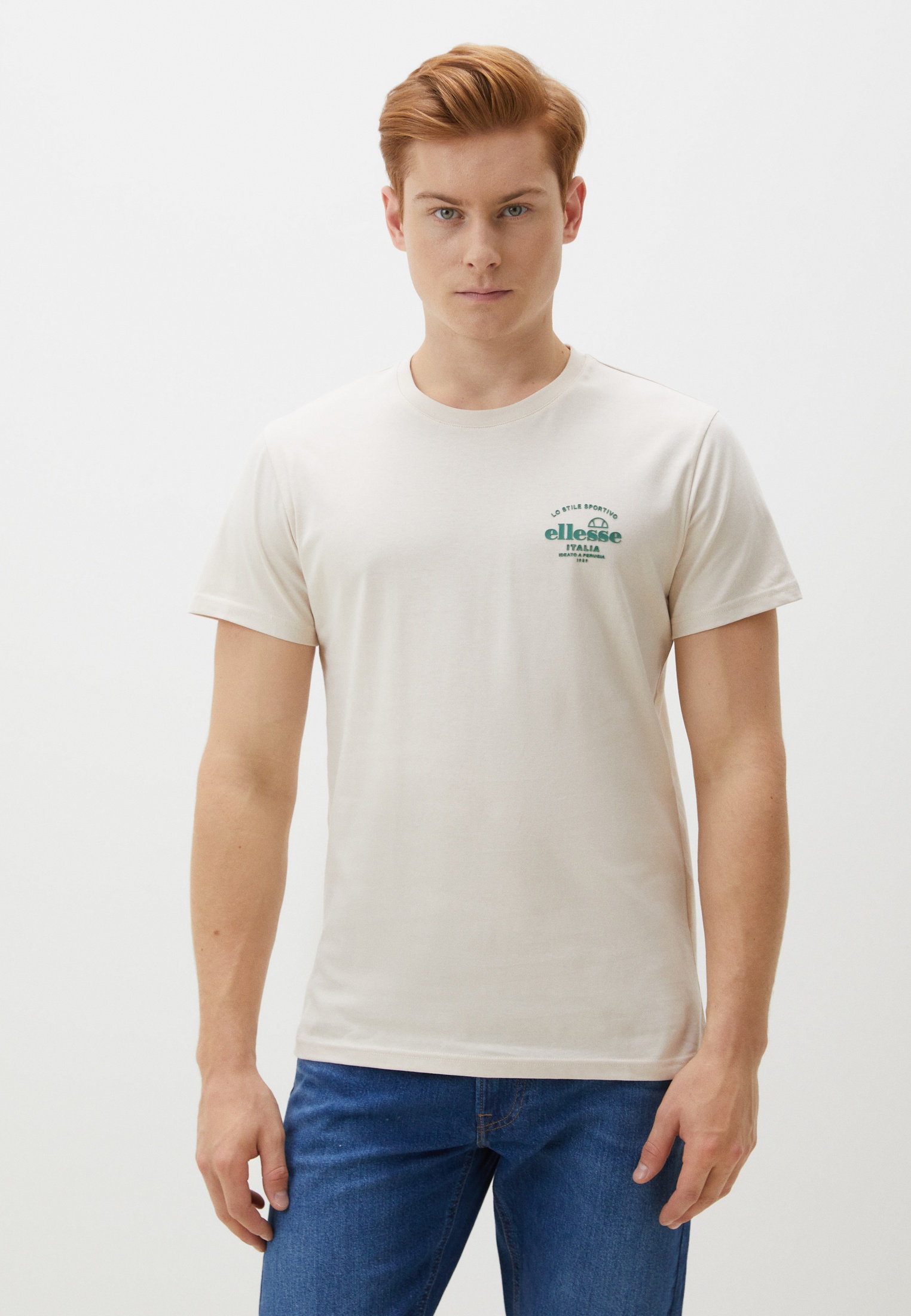 Футболка Ellesse, цвет: бежевый, MP002XM0BROJ — купить в интернет ...