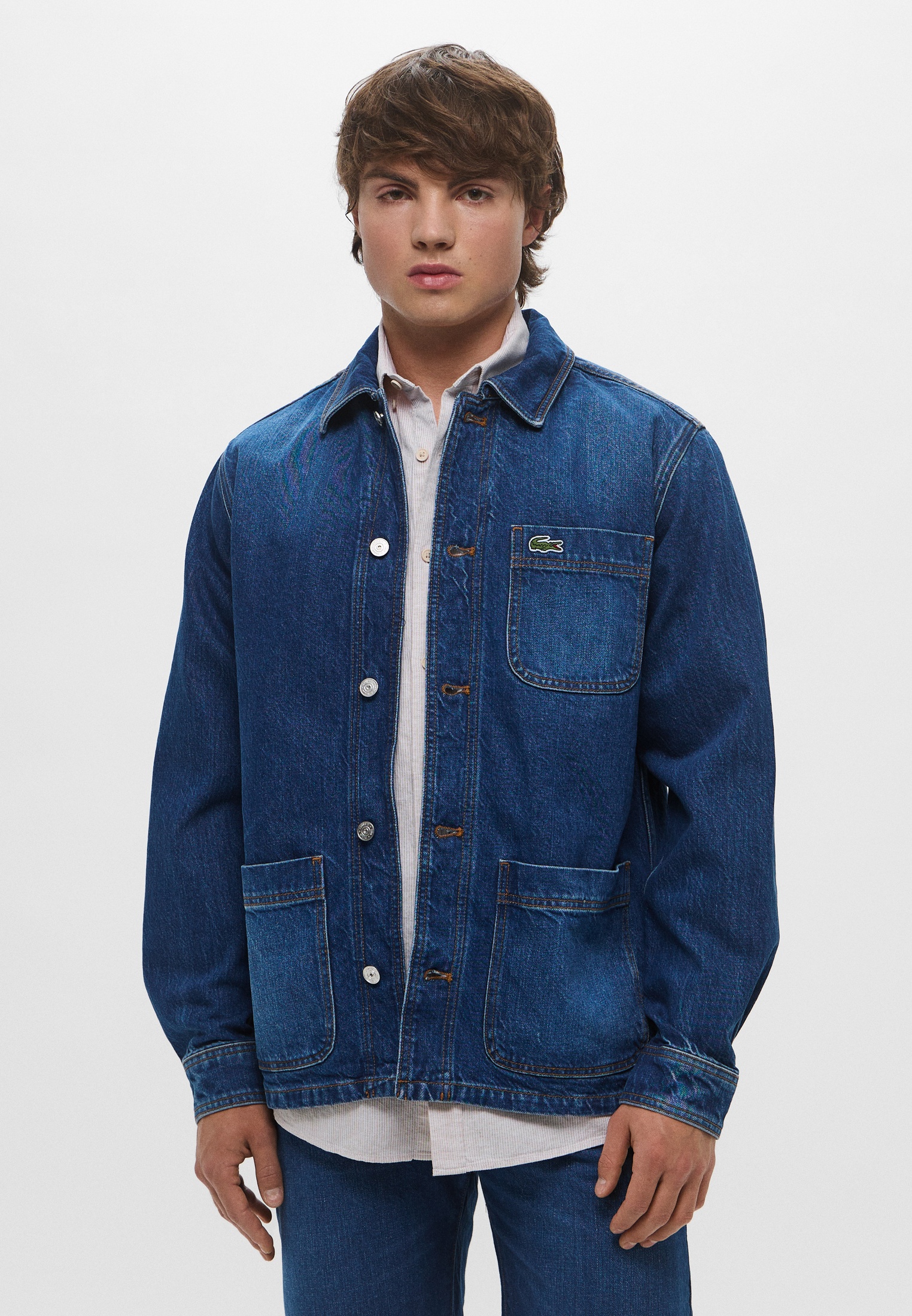 LacosteРубашкаджинсовая