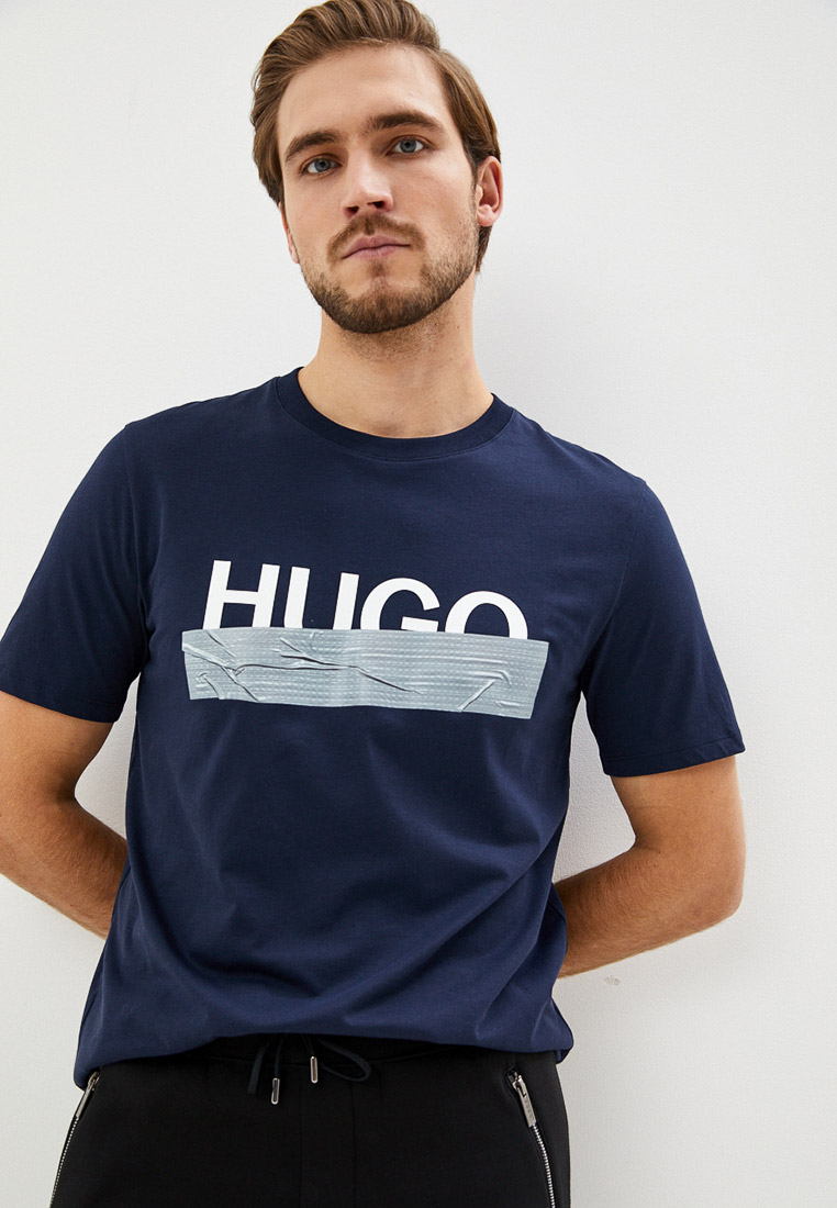 Купить футболку hugo. Футболка Hugo. Hugo футболка мужская. Футболка Hugo 2023. Премиальная футболка Hugo.