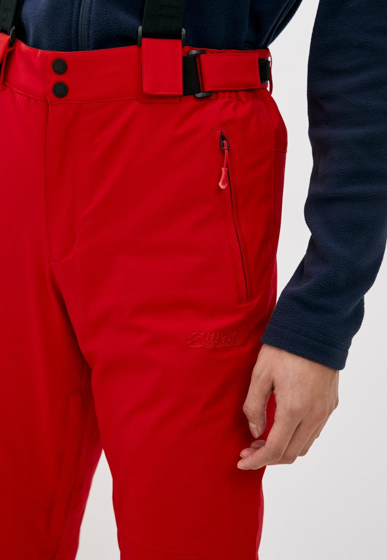 Брюки горнолыжные мужские Bogner красные Red