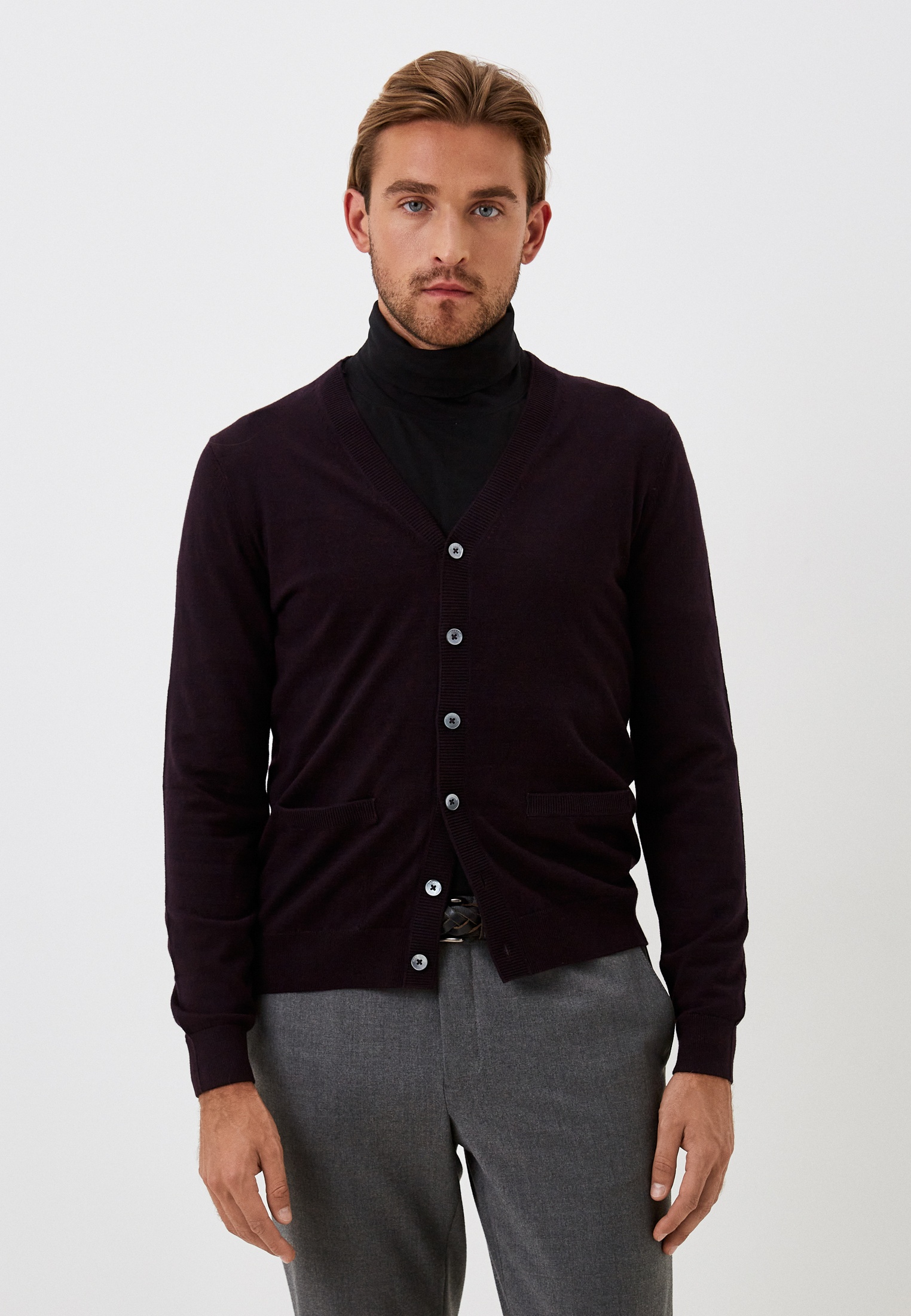 Кардиган Henderson, цвет: бордовый, MP002XM0SWZR — купить в интернет ...