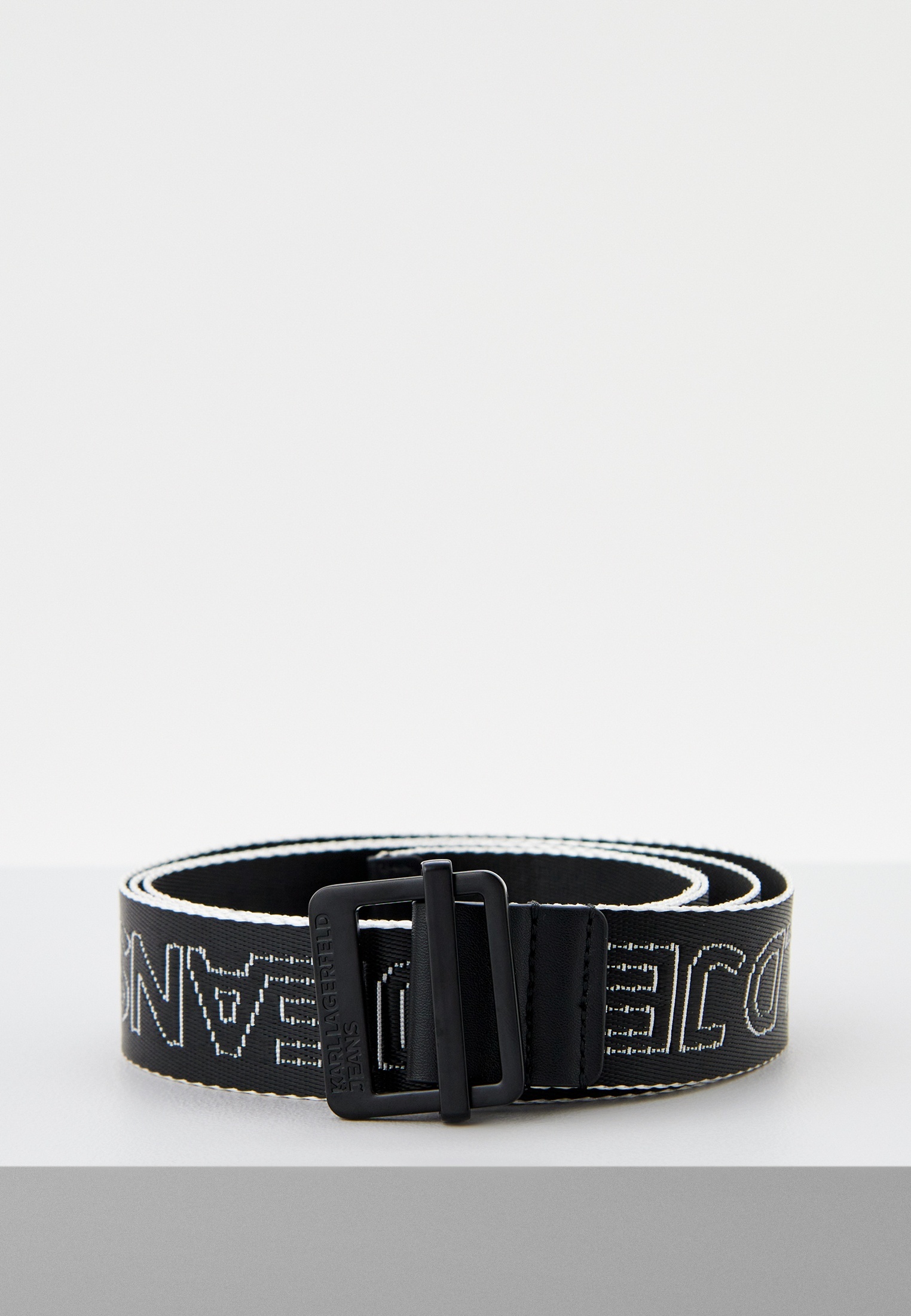 Ремень Karl Lagerfeld Jeans, цвет: черный, MP002XM0T0UZ — купить в ...