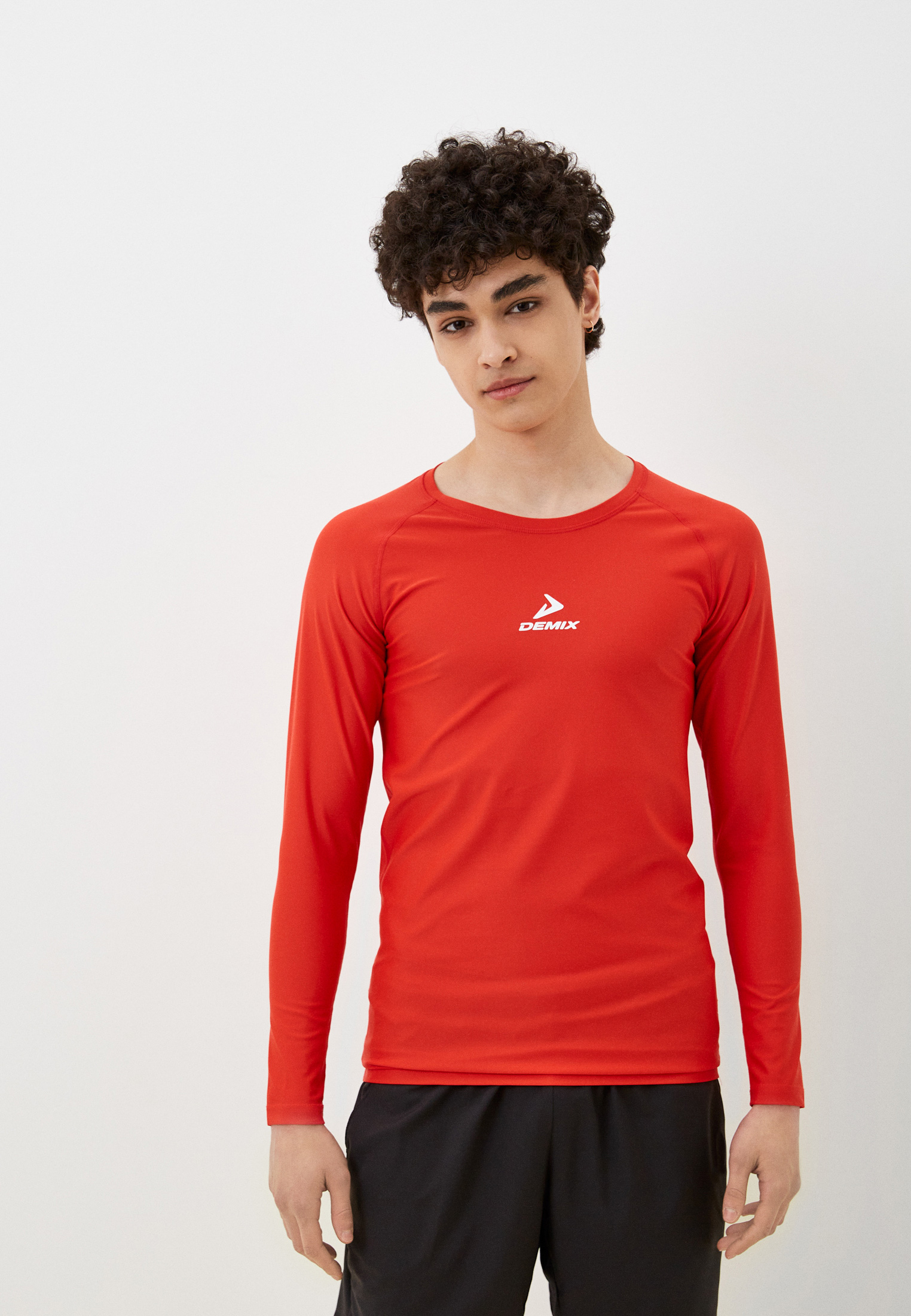 Bosco Sport лонгслив красный цвет мужской