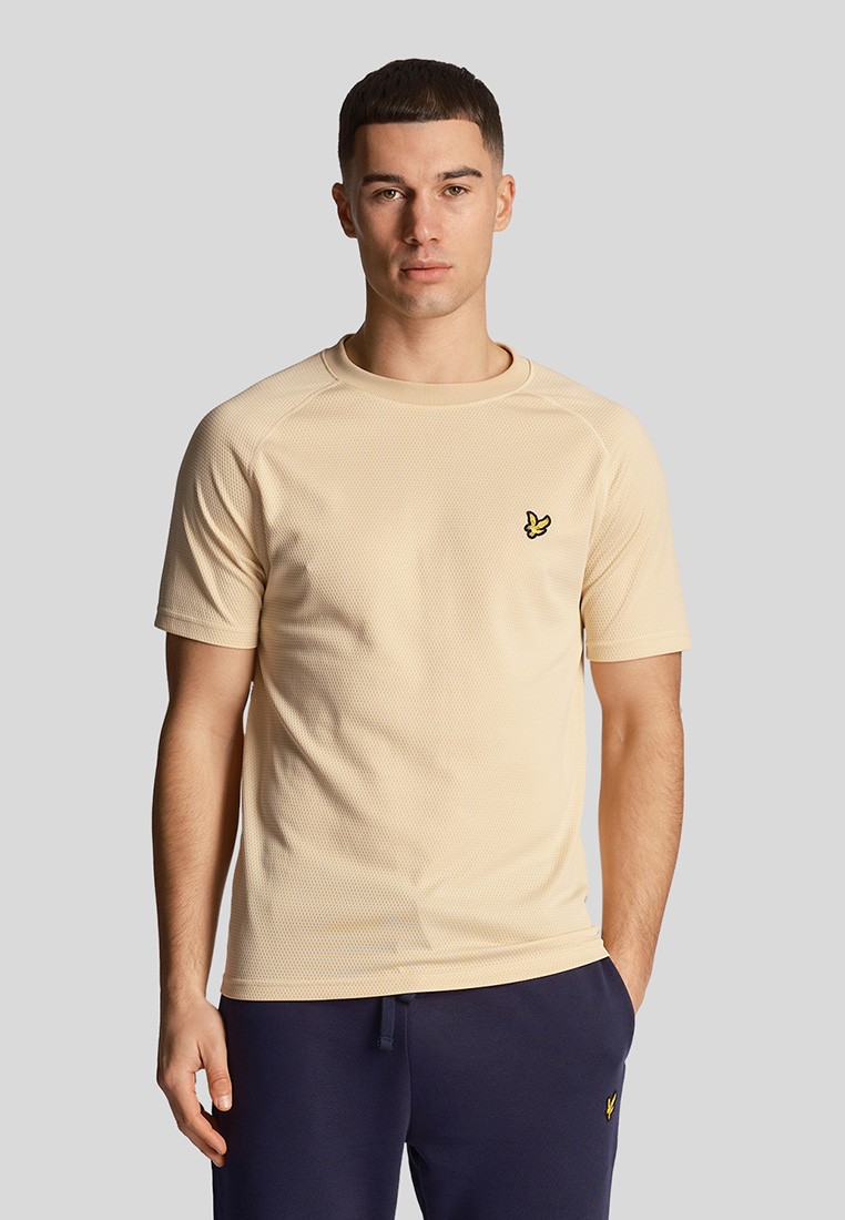 Lyle & Scott SS INTERLOCK CONTRAST RAGLAN - T-shirt con stampa