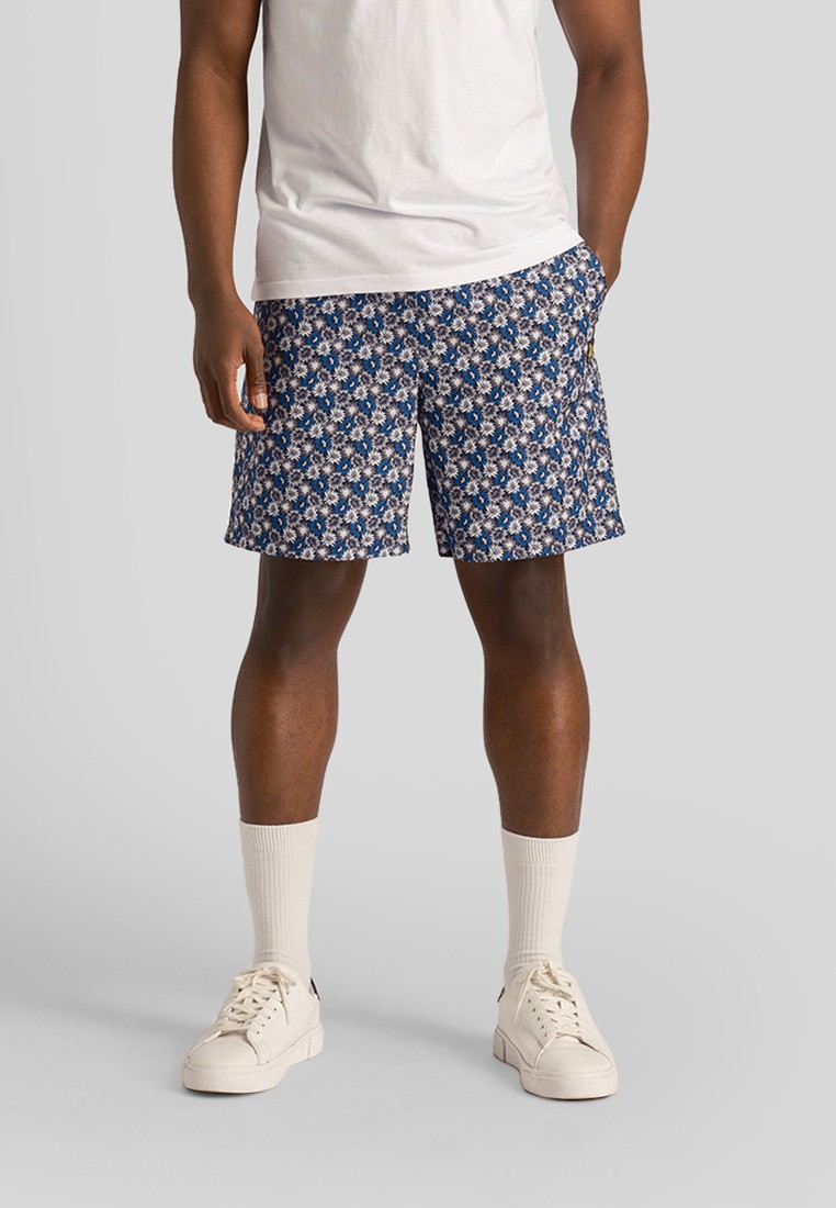 Шорты Lyle & Scott Floral Print Resort Short Lamoda Exclusive, цвет ...
