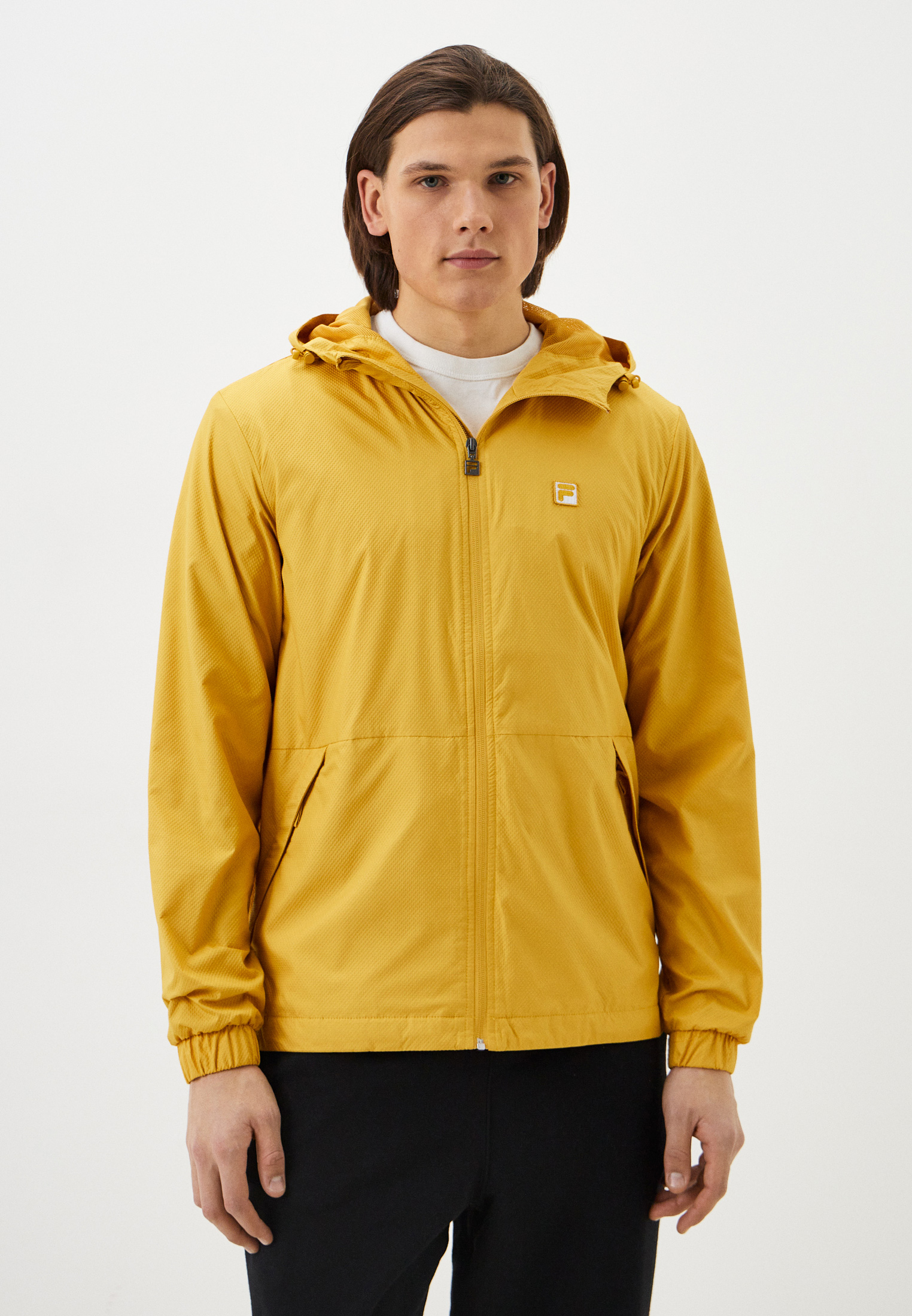 Ветровка Fila, цвет: желтый, MP002XM0VF1N — купить в интернет-магазине ...