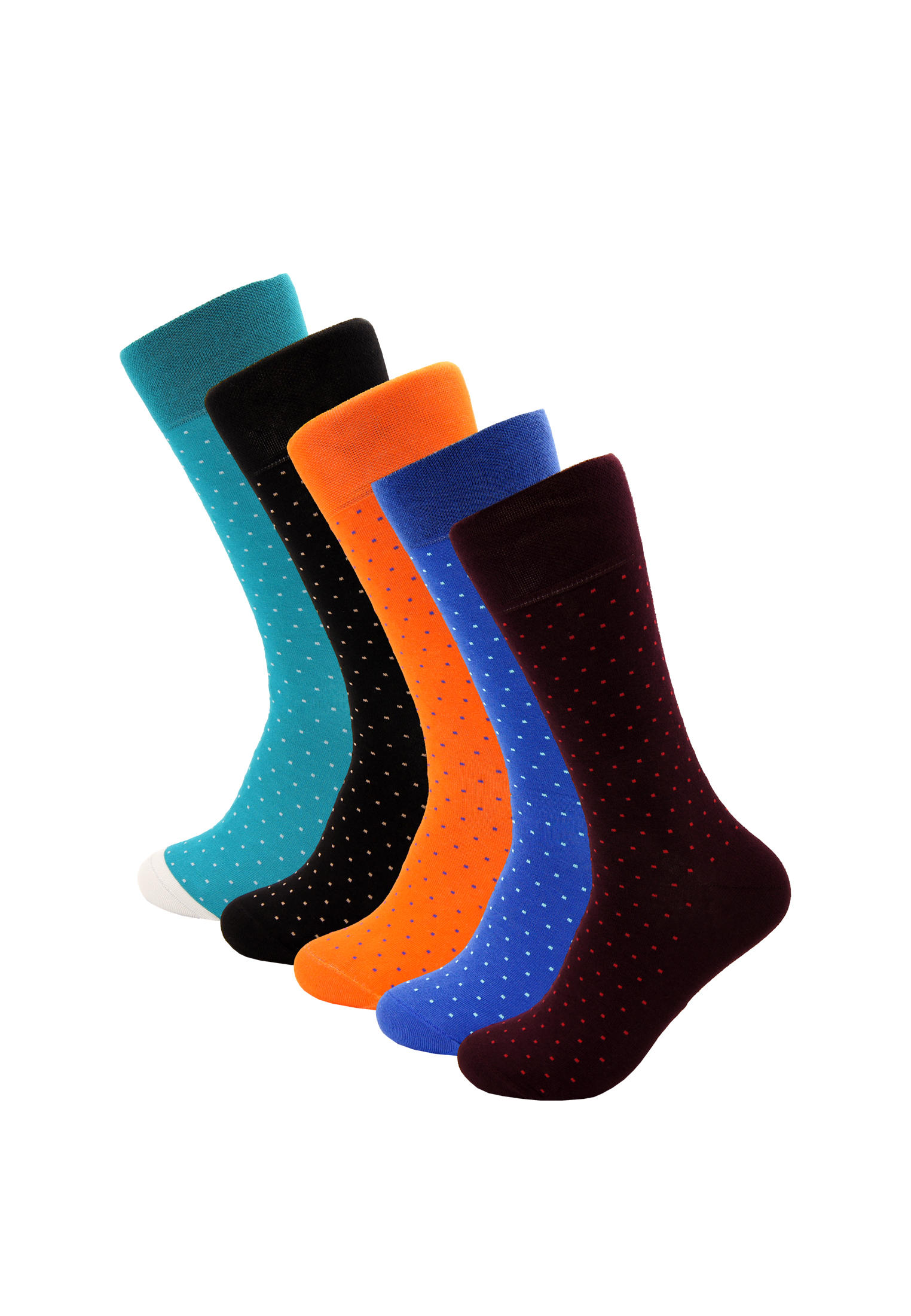 Носки 5 пар Tezido Dots, цвет: бирюзовый, MP002XM0VKH7 — купить в ...