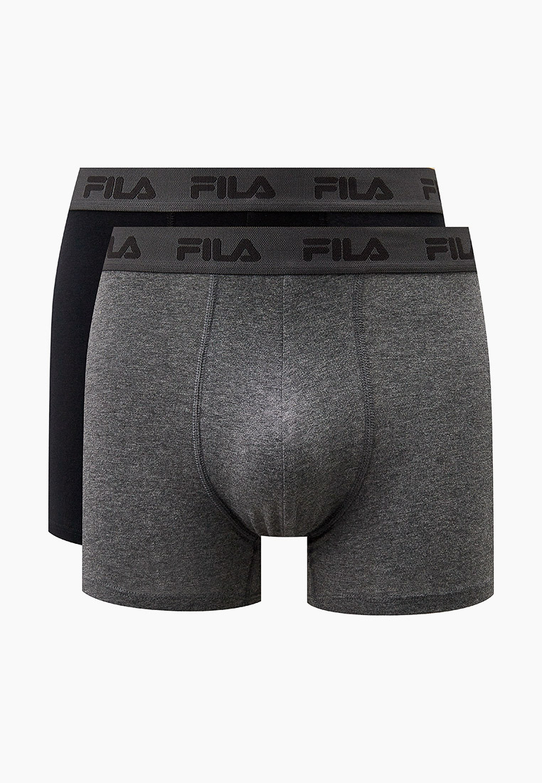 Трусы 2 шт. Fila, цвет: серый, MP002XM0VODR — купить в интернет ...