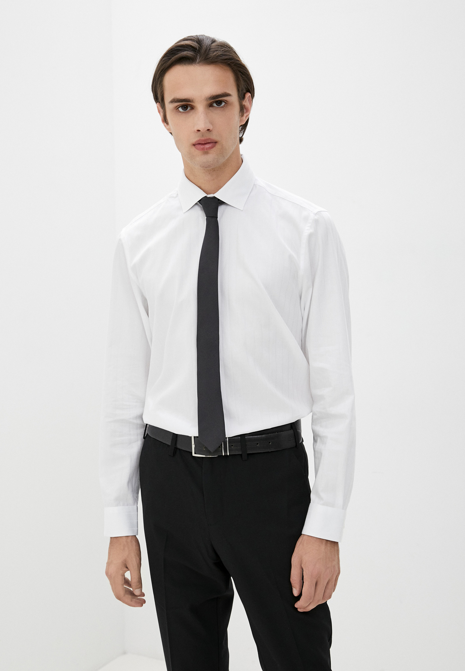 Рубашка O'stin, цвет: белый, MP002XM0VQLG — купить в интернет-магазине Lamoda