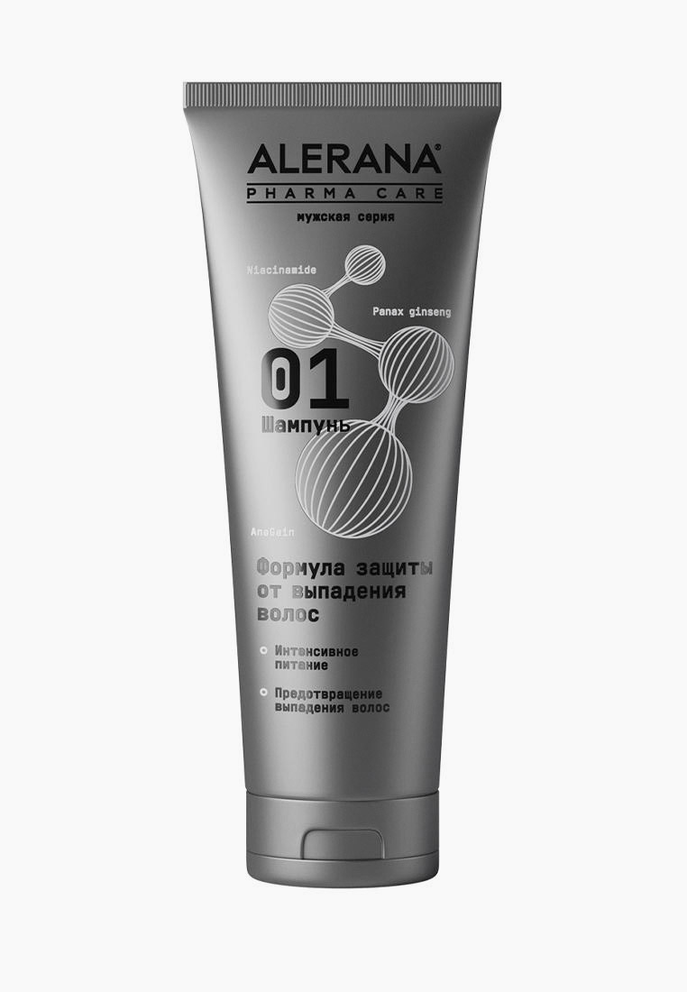 Шампунь Alerana PHARMA CARE Формула защиты от выпадения, 260 мл, цвет ...