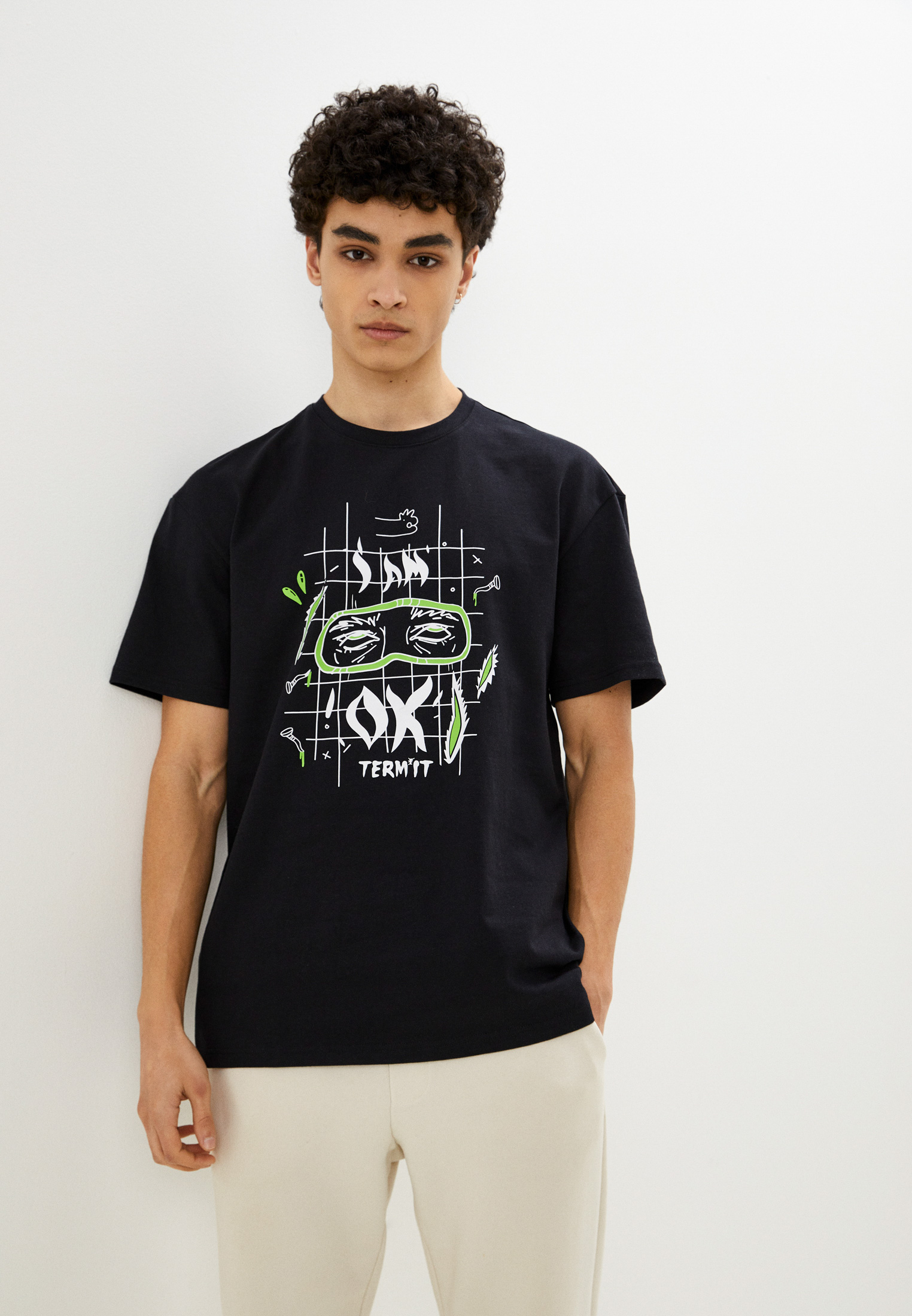 Футболка Termit, цвет: черный, MP002XM165GD — купить в интернет ...