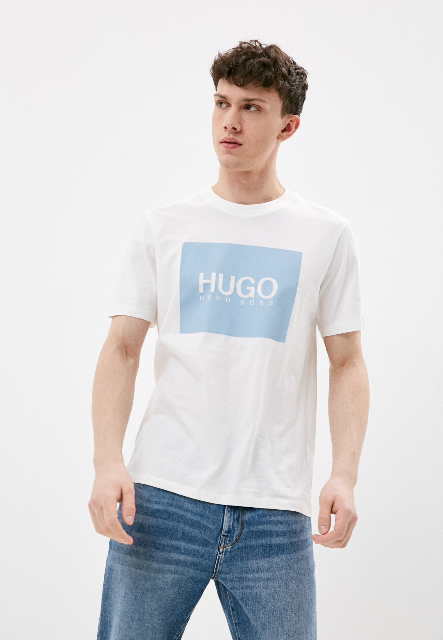 Купить футболку hugo. Футболка Hugo. Hugo футболка мужская. Майка мужская Hugo. Белая футболка Hugo.