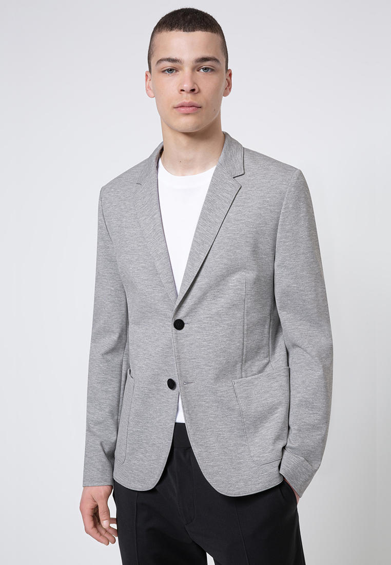 Пиджак Hugo Agaltus204J1, цвет: серый, MP002XM1HD7V — купить в интернет-магазине Lamoda