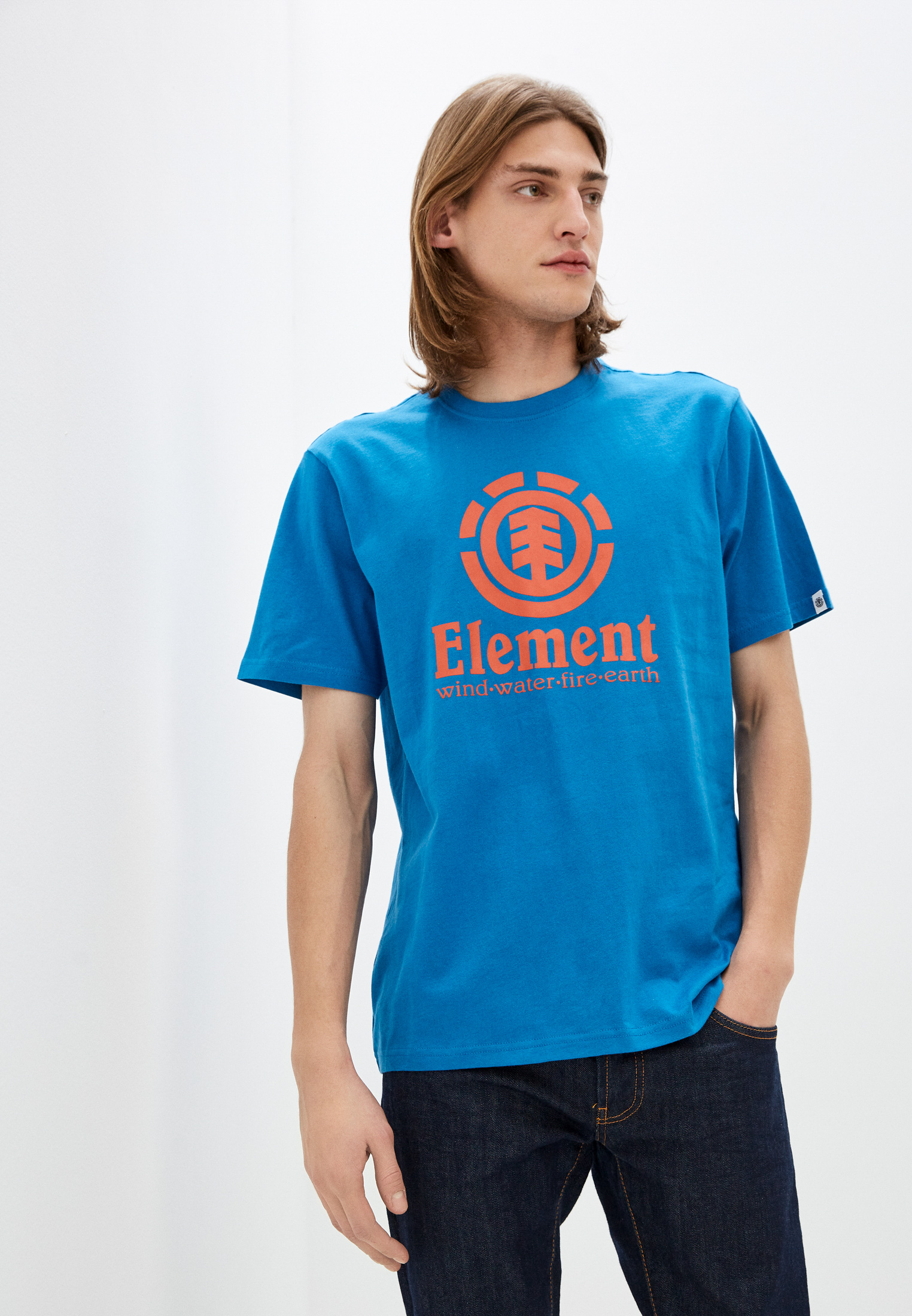 Голубые мужские футболки и майки element. Голубые мужские футболки и майки element