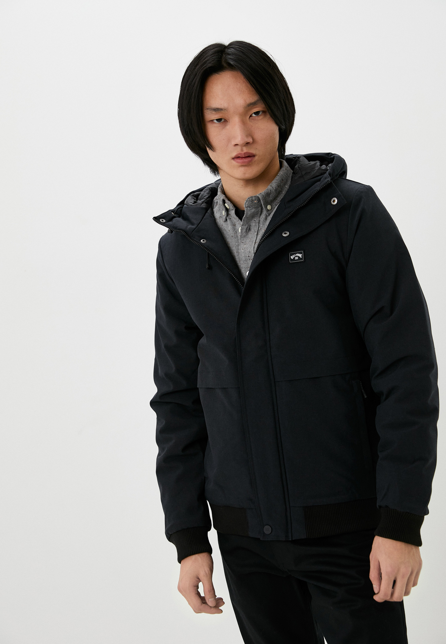 Куртка утепленная Billabong ALL DAY JACKET, цвет: черный, MP002XM1HSI0 ...