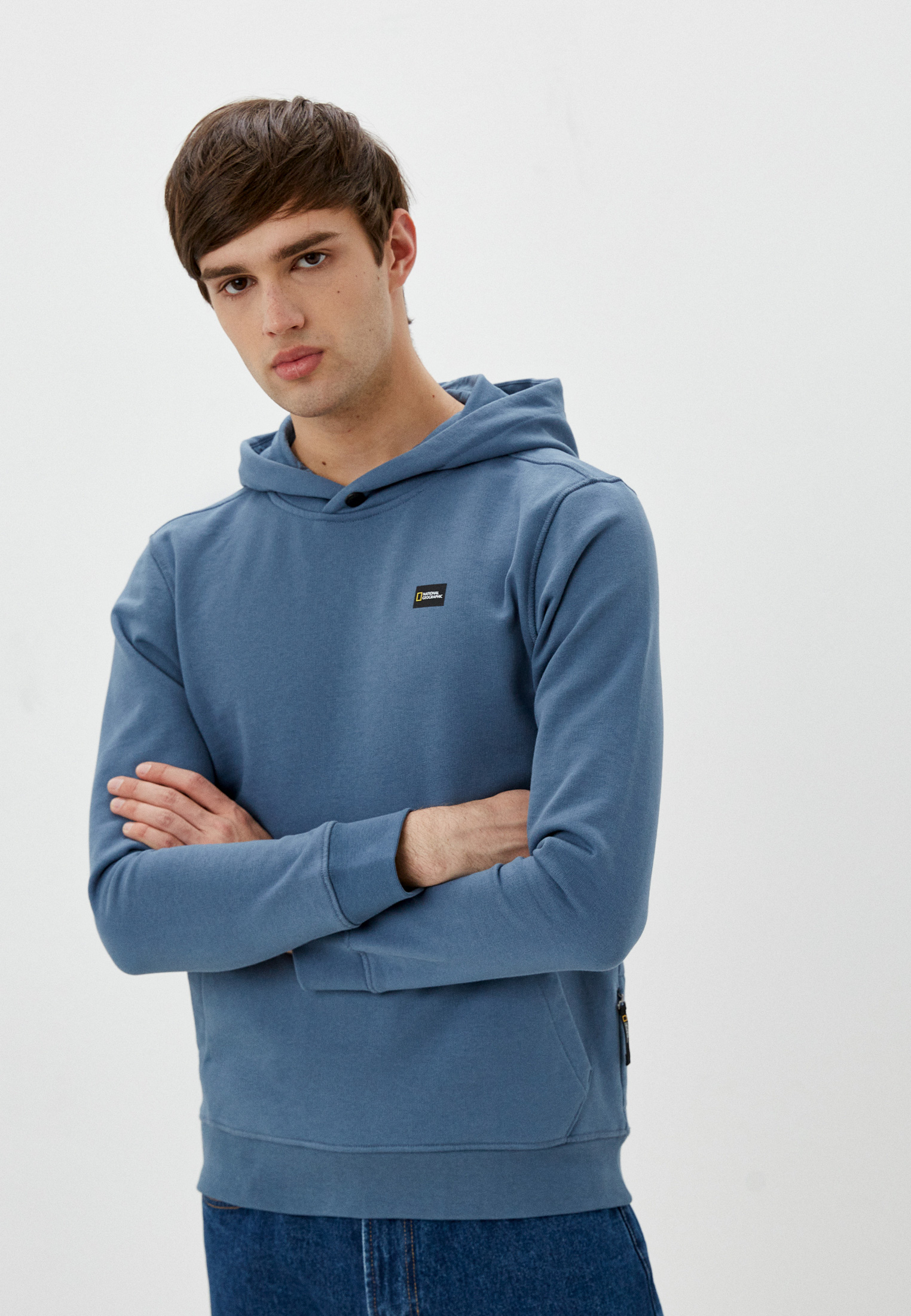Худи National Geographic FOUNDATION Hoodie Sweat, цвет: голубой ...