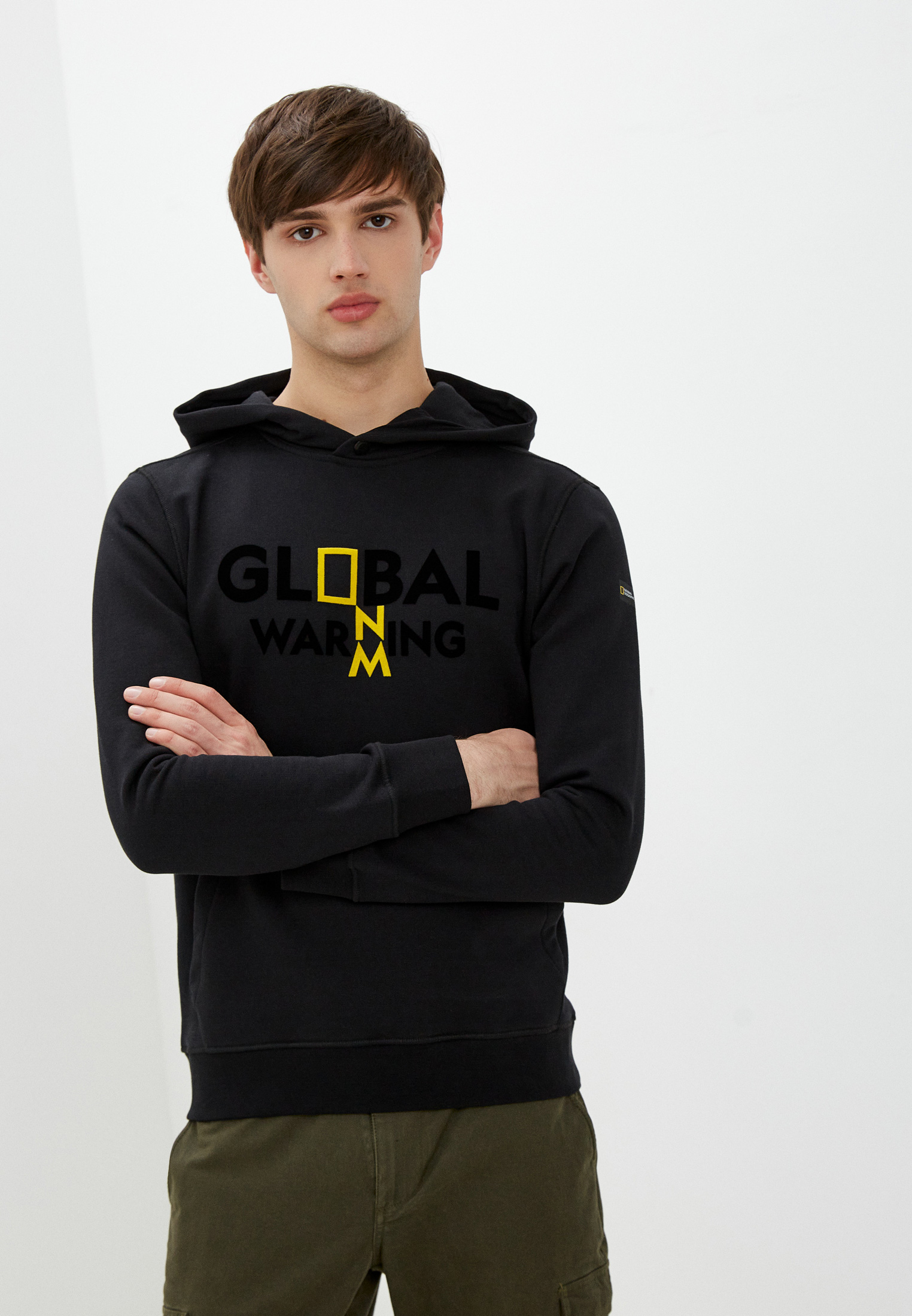 Худи National Geographic GRAPHIC ELEMENTS Hoodie Sweat, цвет: черный ...