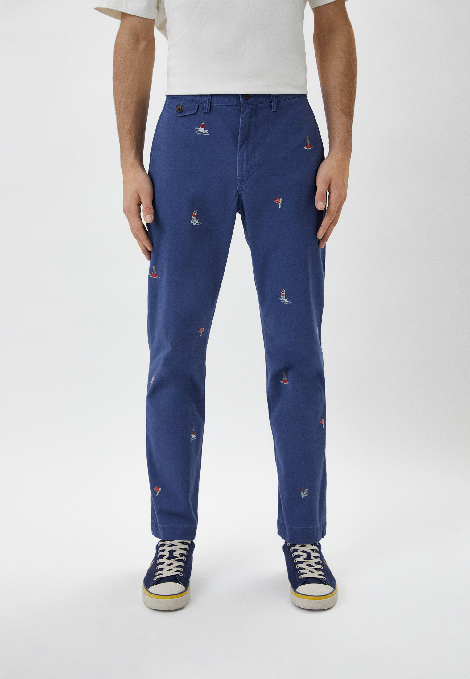 Брюки Polo Ralph Lauren, цвет: синий, MP002XM1HZF2 — купить в интернет ...