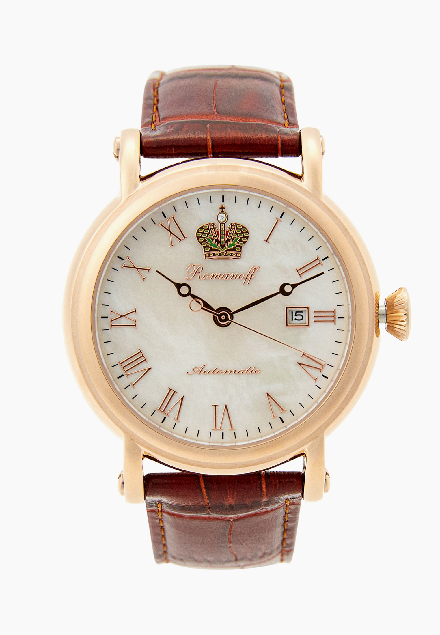 Часы Romanoff 8215/3052931BR, цвет: коричневый, MP002XM1I45H — купить в ...