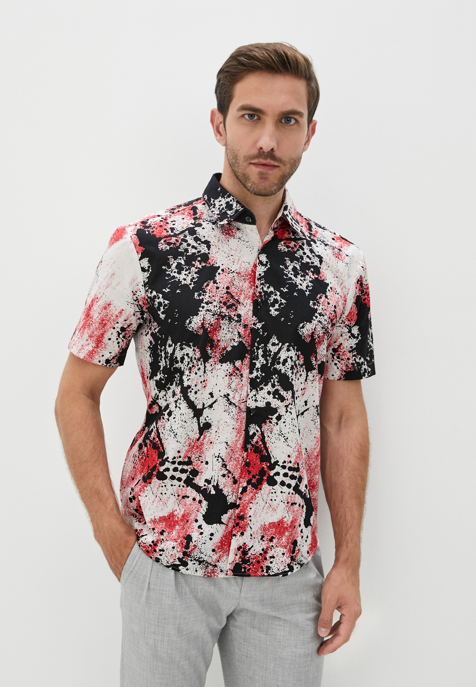 Рубашка Hugo LAMODA EXCLUSIVE, цвет: мультиколор, MP002XM1KCXA — купить ...