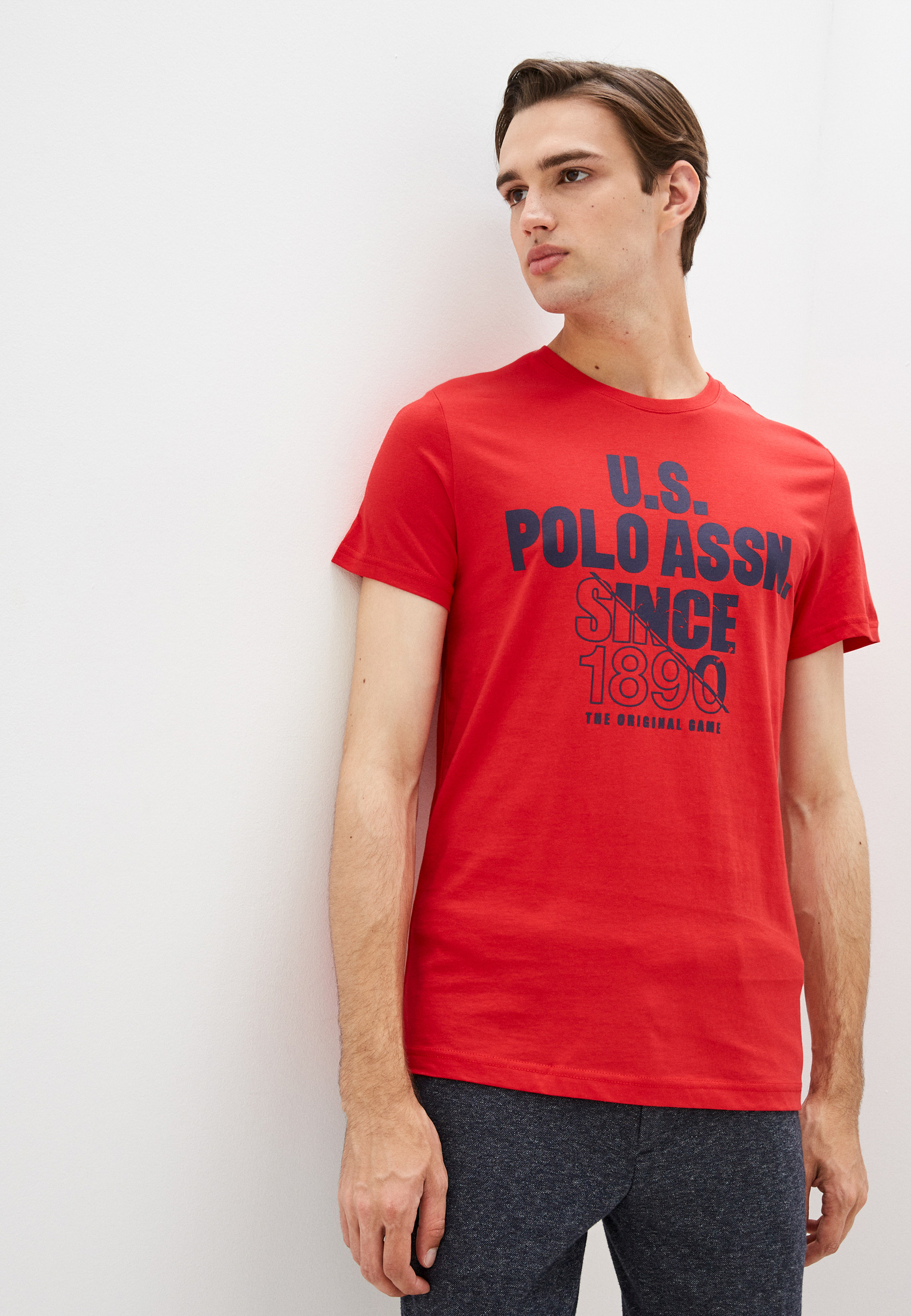 Купить Мужскую Футболку U S Polo Assn