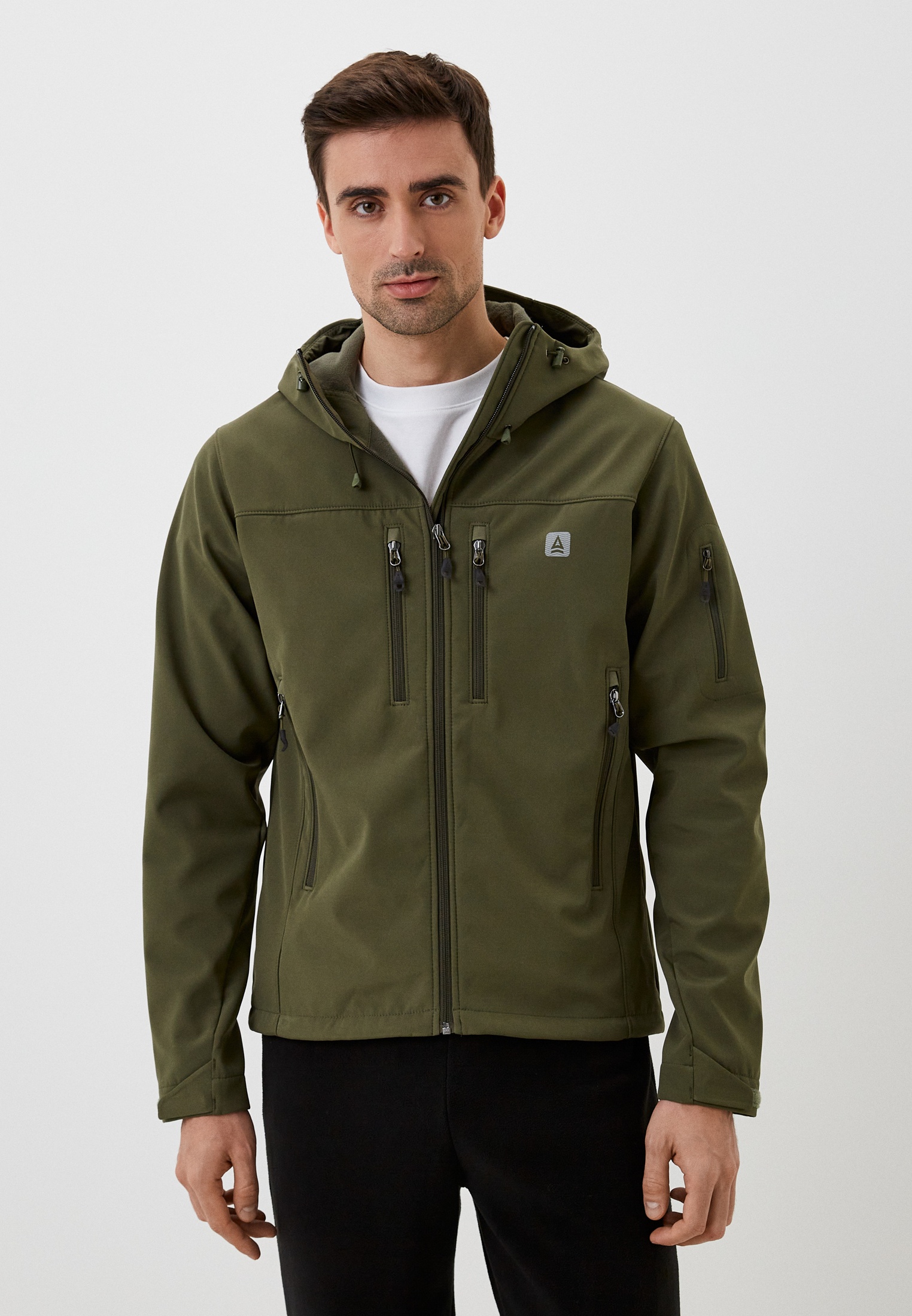 Ветровка Сплав Action SoftShell, цвет: хаки, MP002XM1U967 — купить в ...