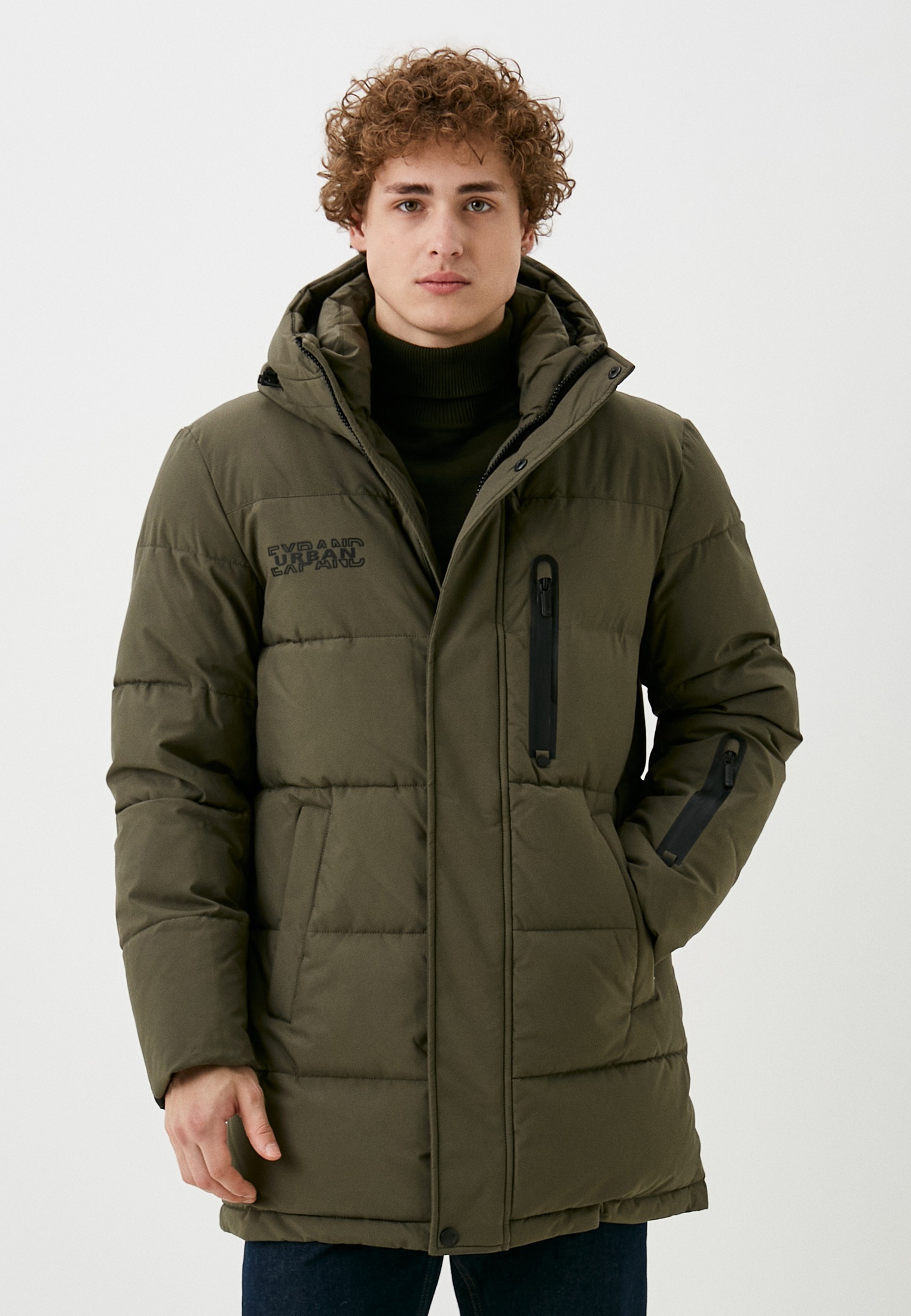 Куртка утепленная Urban Fashion for Men, цвет: хаки, MP002XM1UE1S ...